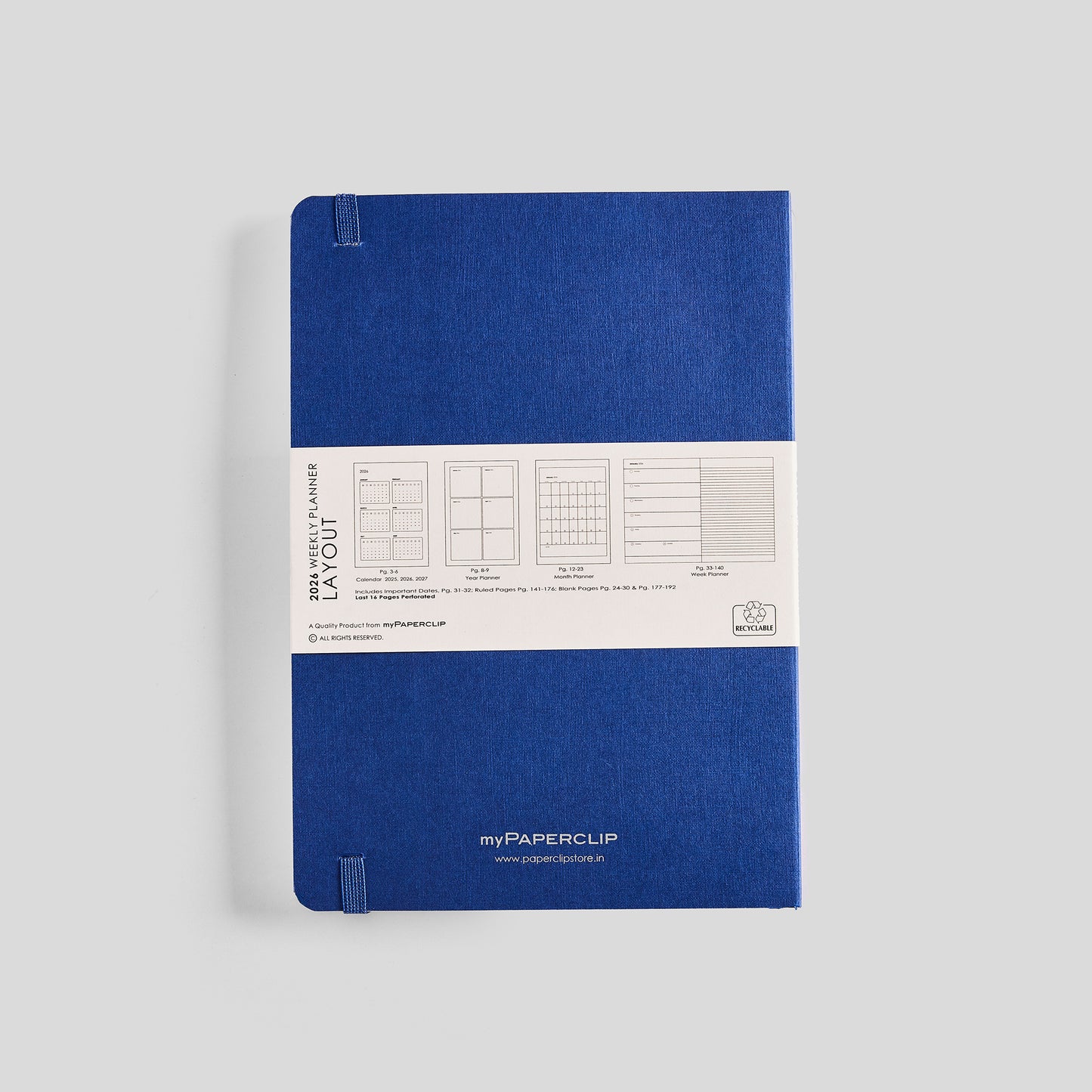 2026 WEEKLY PLANNER - D1