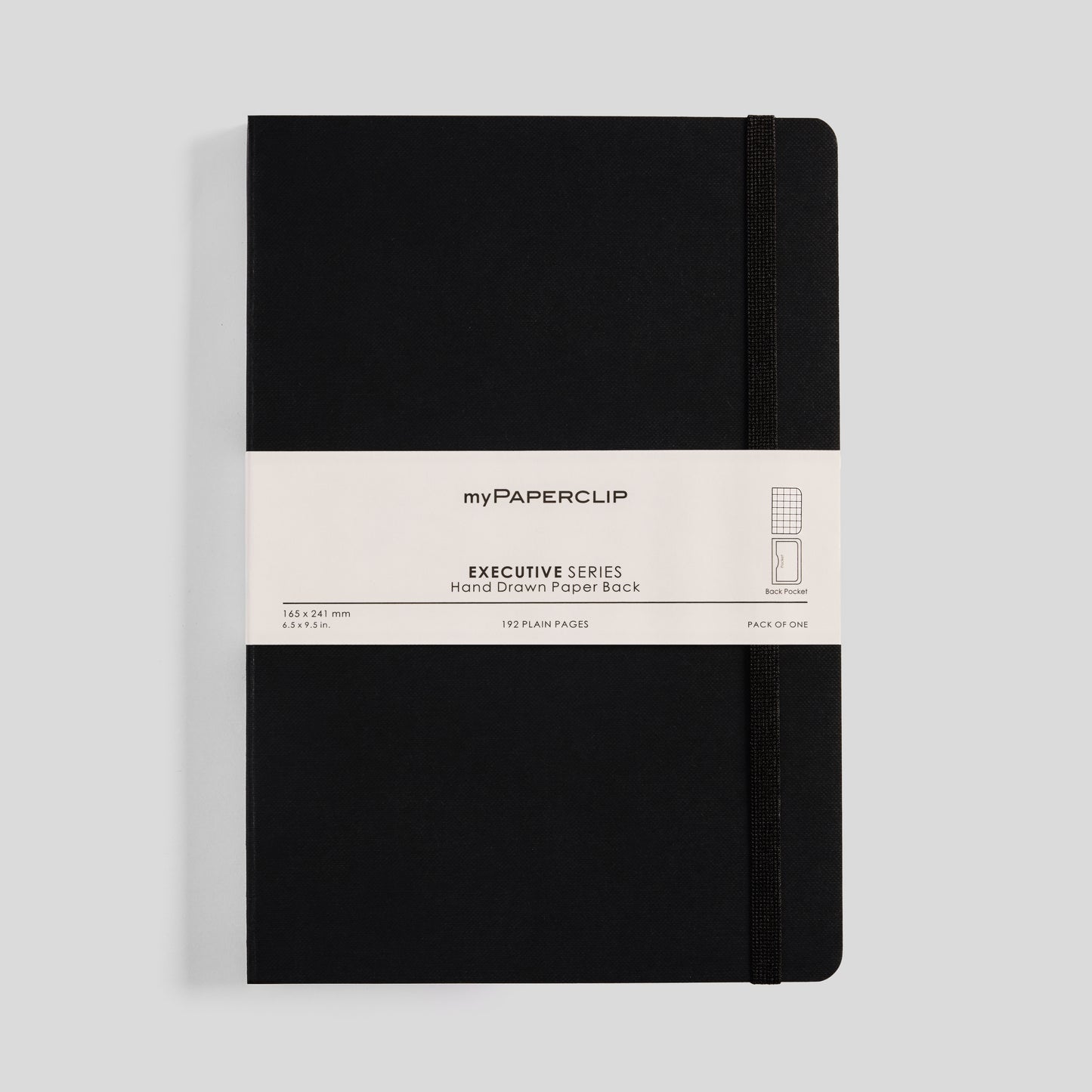 Executive Series Notebook - L (With Back Pocket)