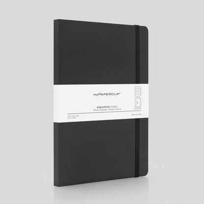 Executive Series Notebook - A5 (With Back Pocket)