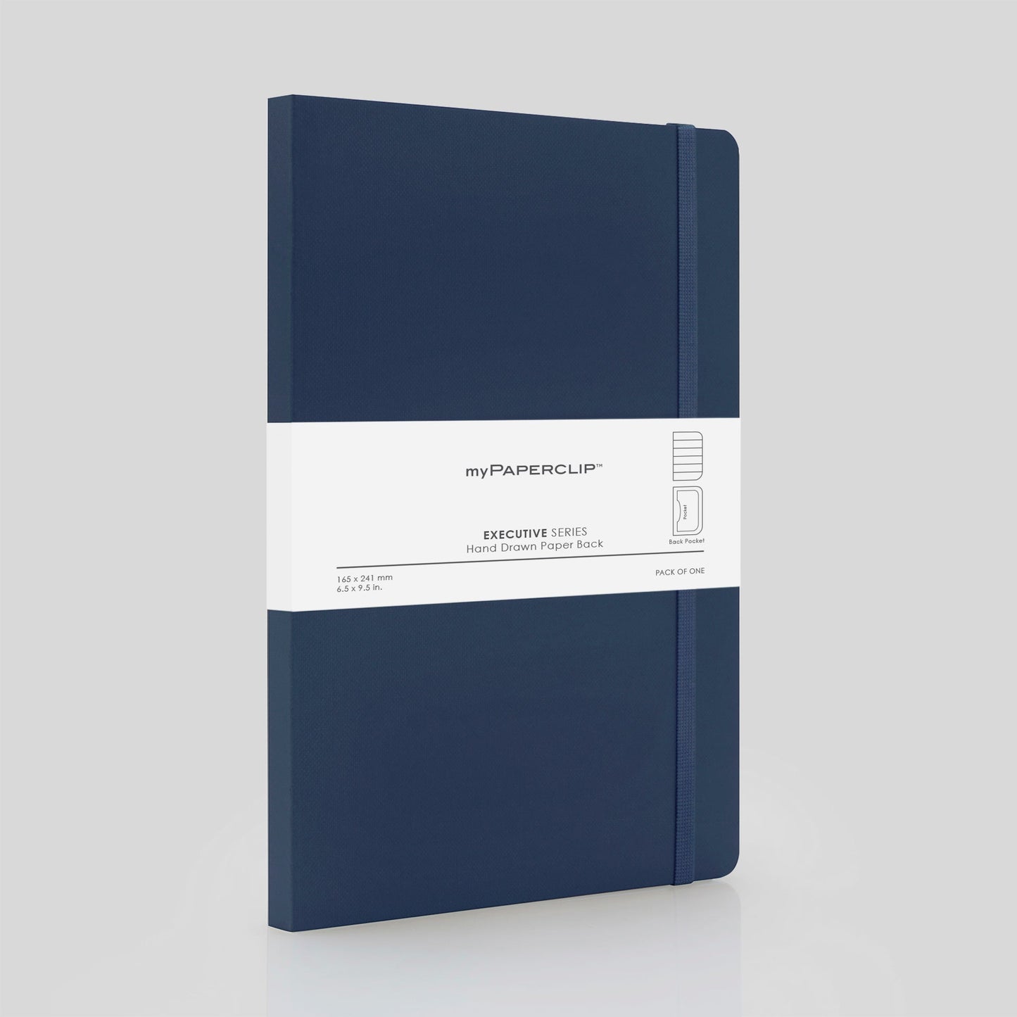 Executive Series Notebook - A5 (With Back Pocket)
