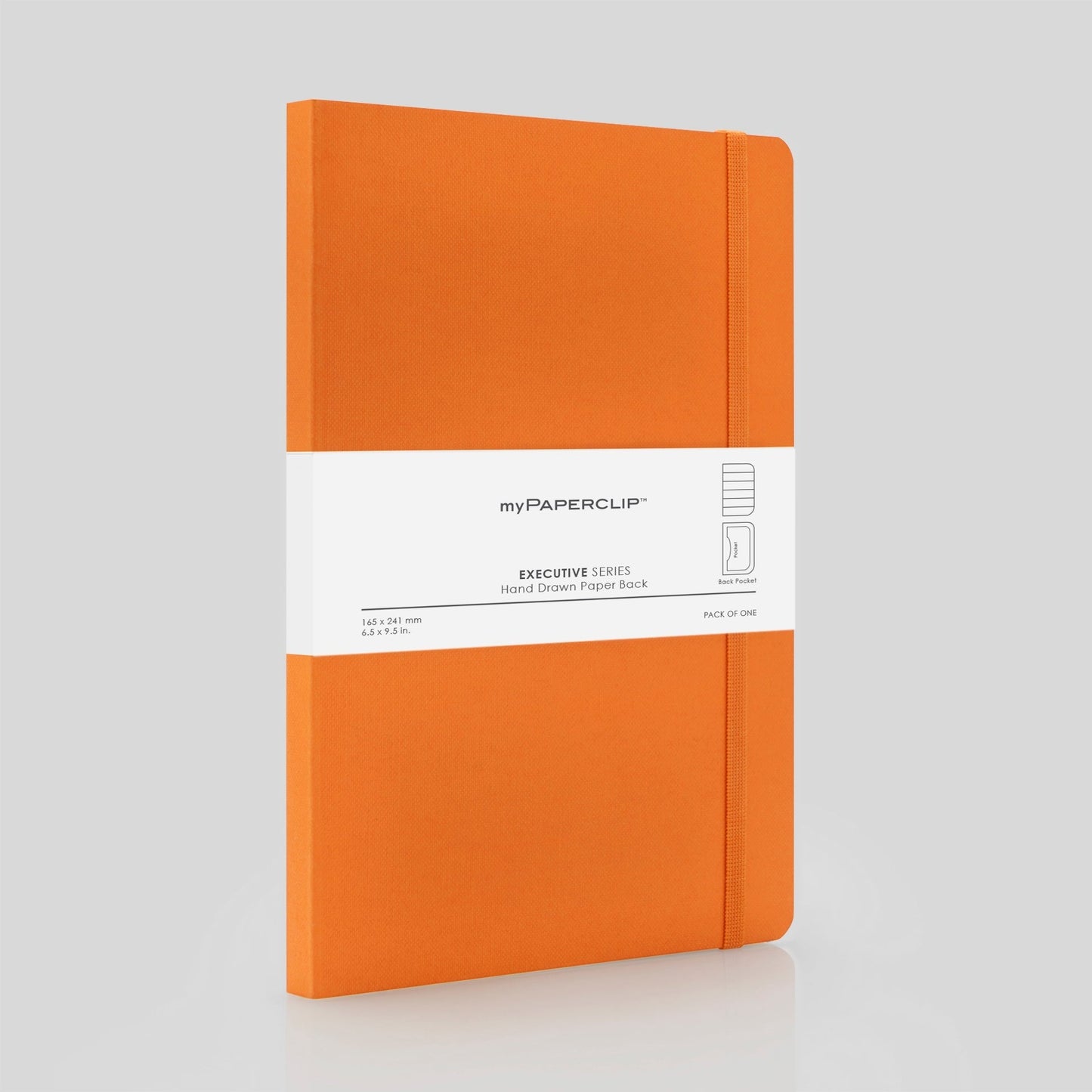 Executive Series Notebook - A5 (With Back Pocket)