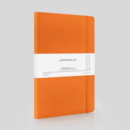 Executive Series Notebook - A5 (With Back Pocket)