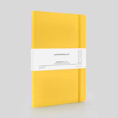 Executive Series Notebook - A5 (With Back Pocket)