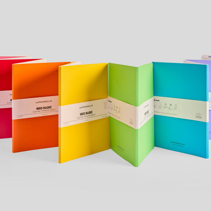 Neo Basic Center Thread Sewn Notebook - B5