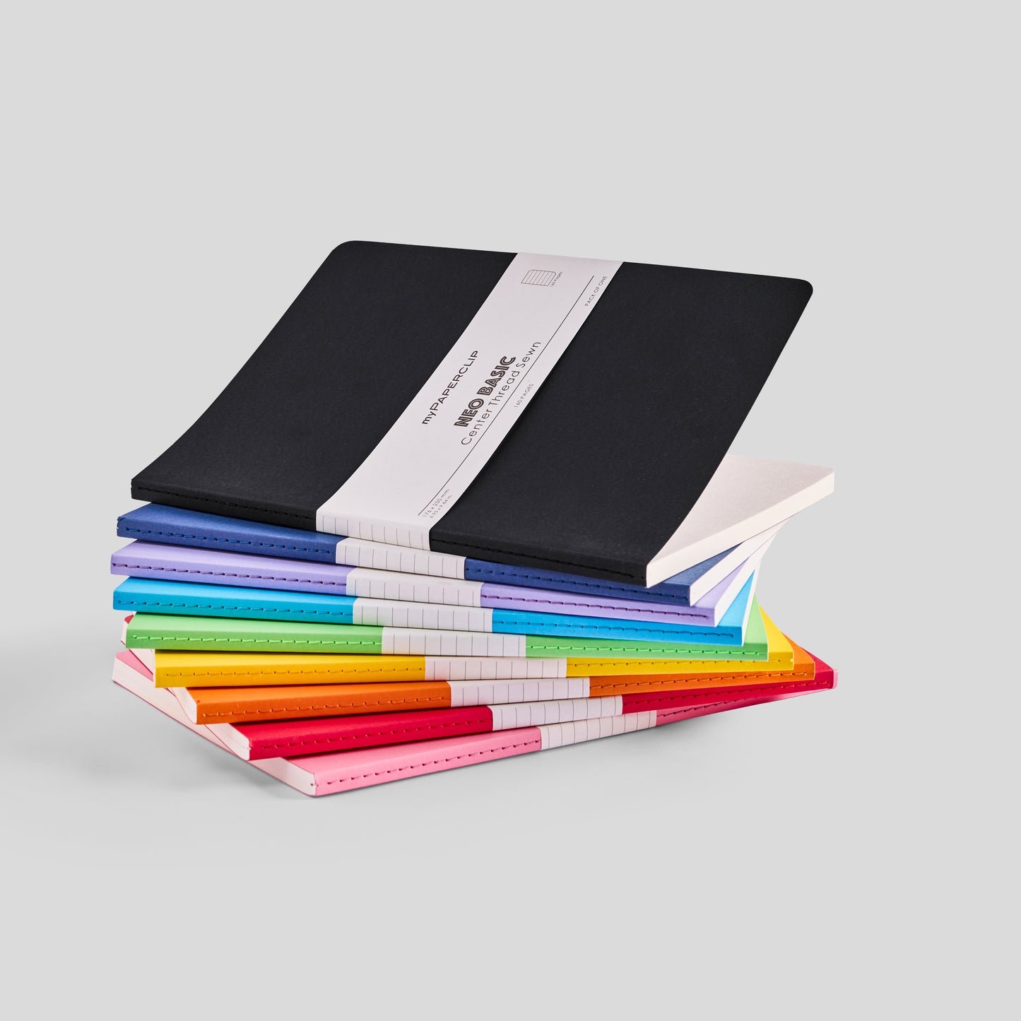 Neo Basic Center Thread Sewn Notebook - B5