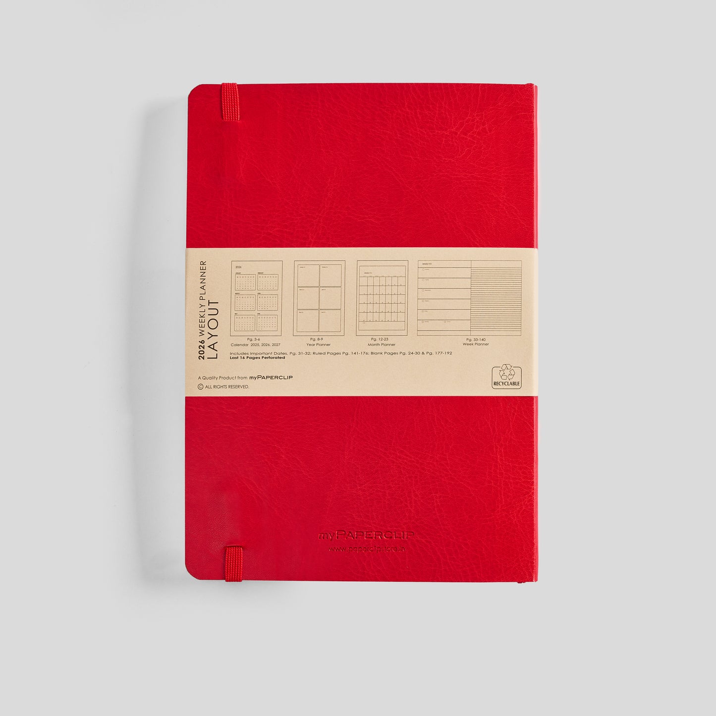 2026 WEEKLY PLANNER - R2