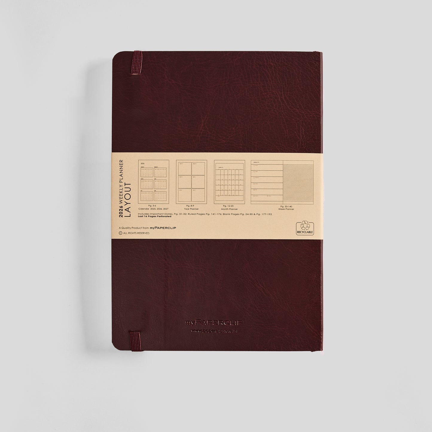 2026 WEEKLY PLANNER - R2