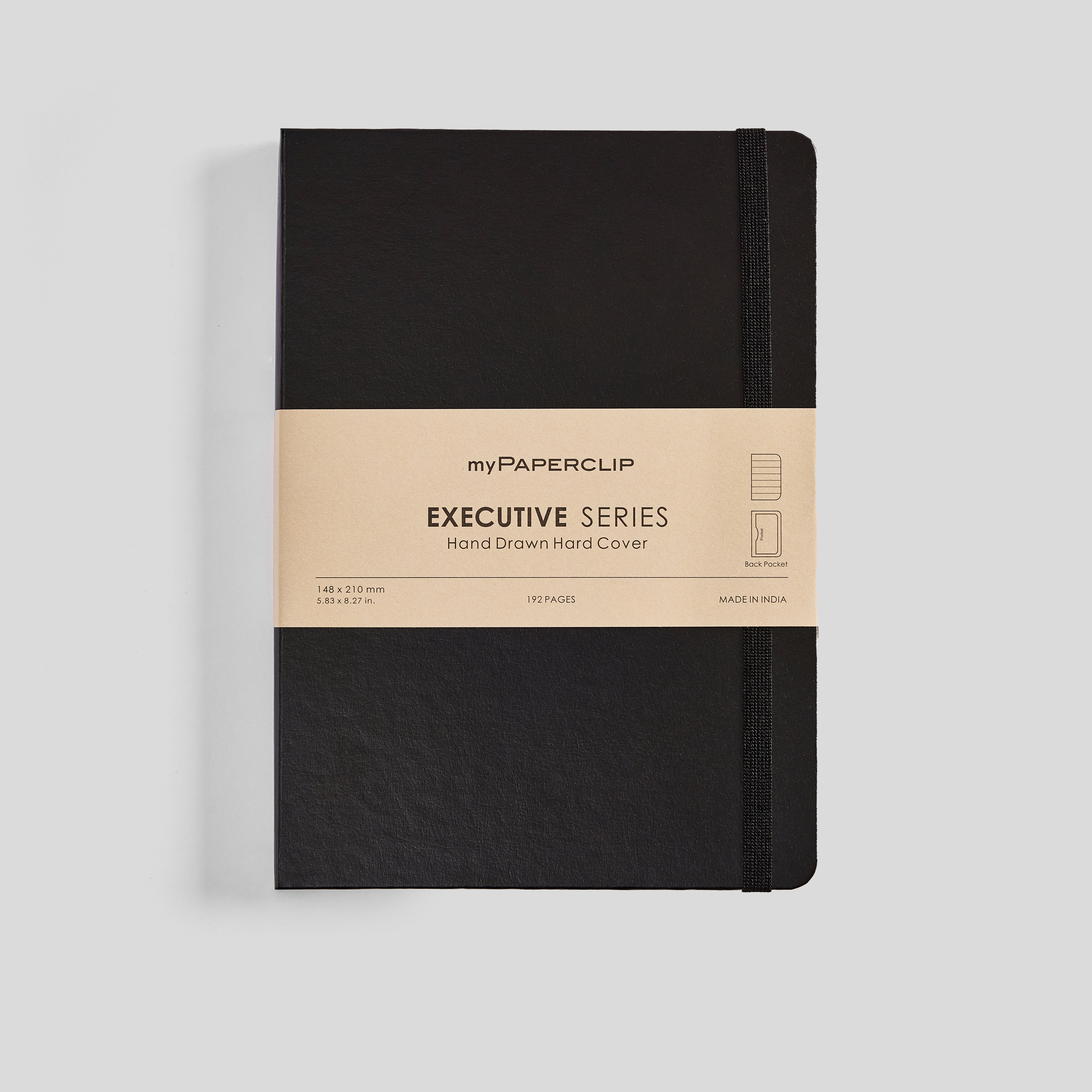 Executive Series Notebook (Hard Cover) - A5 Size – myPAPERCLIP US