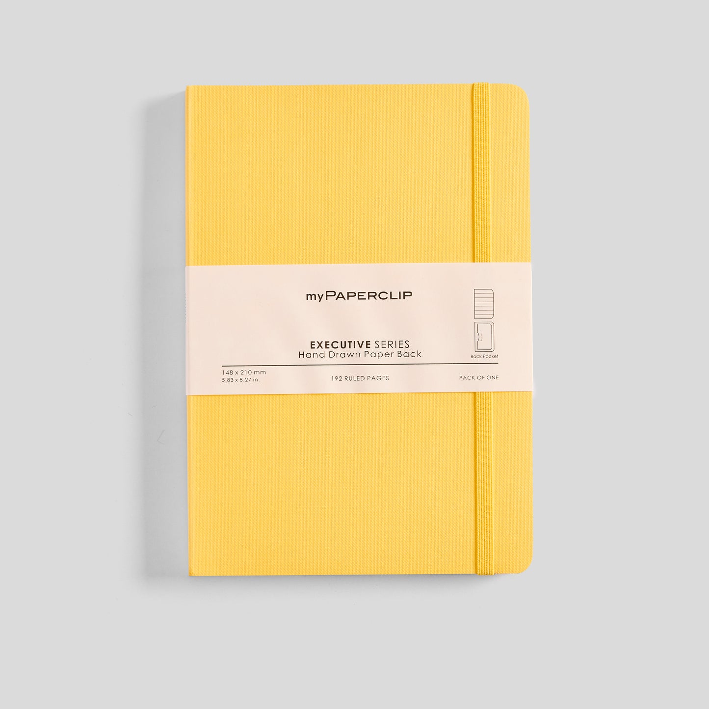 Executive Series Notebook - A5 (With Back Pocket)