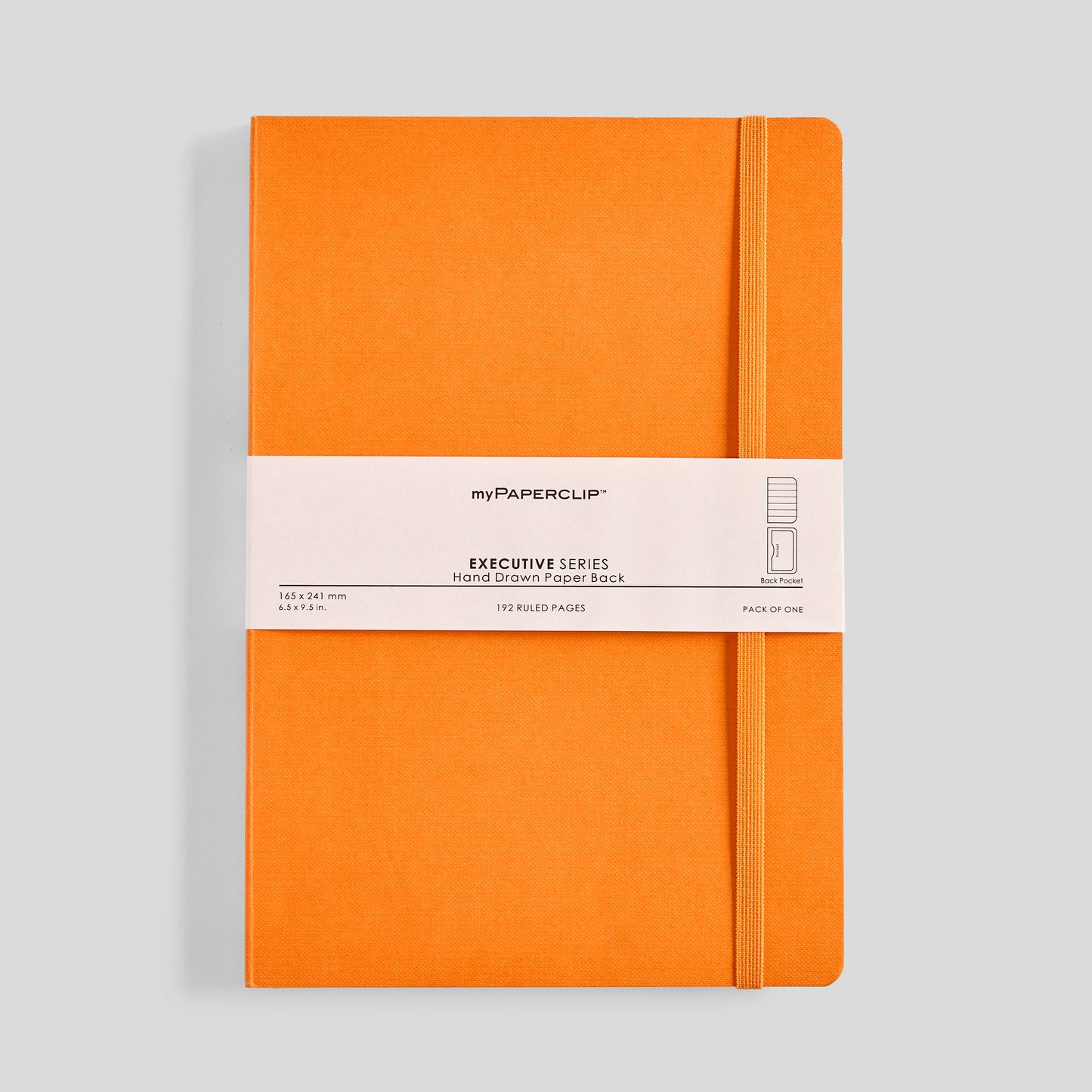 Executive Series Notebook - L (With Back Pocket)