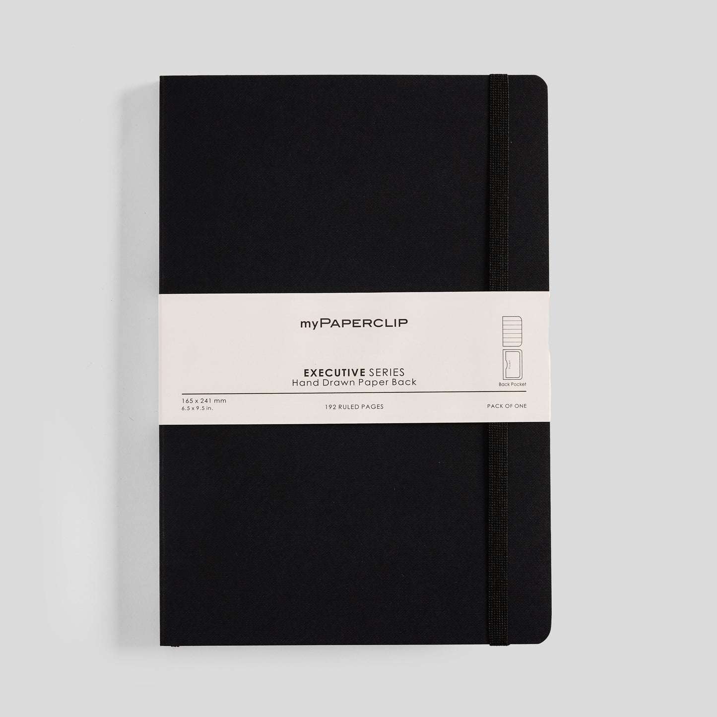 Executive Series Notebook - L (With Back Pocket)