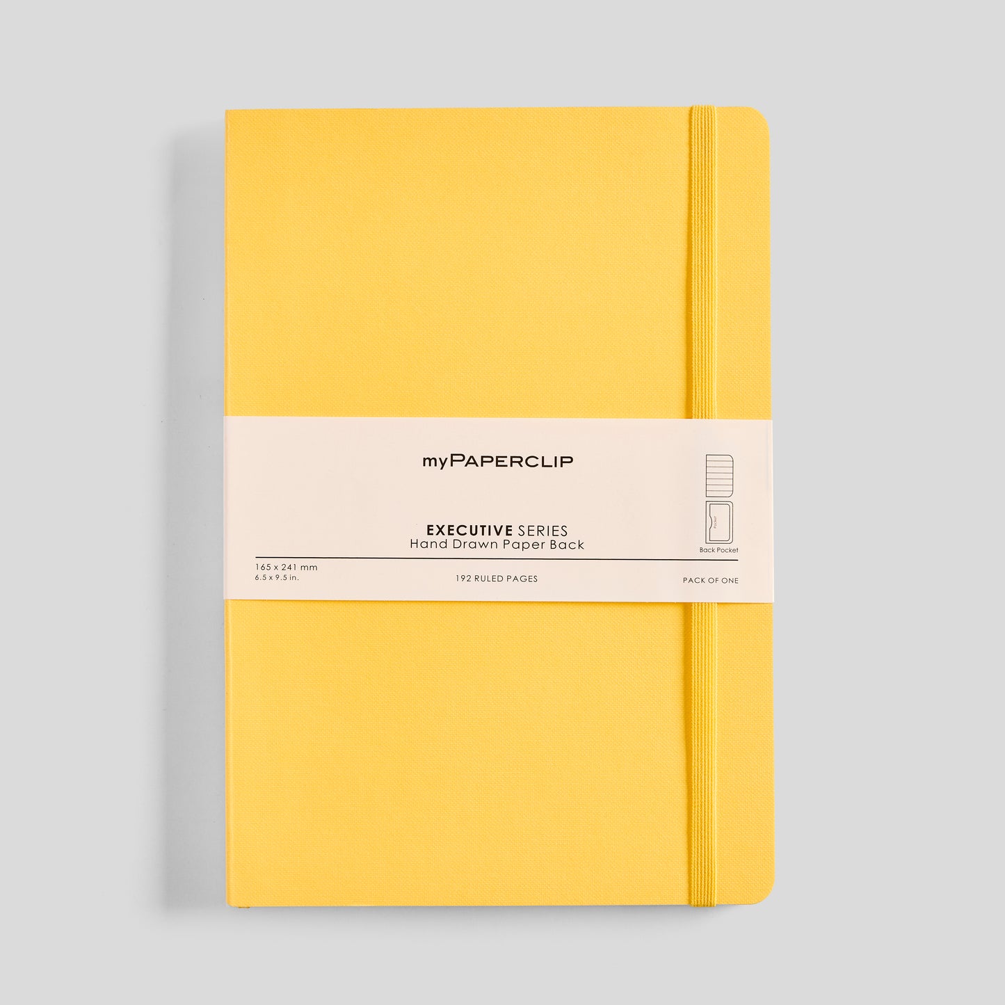 Executive Series Notebook - L (With Back Pocket)