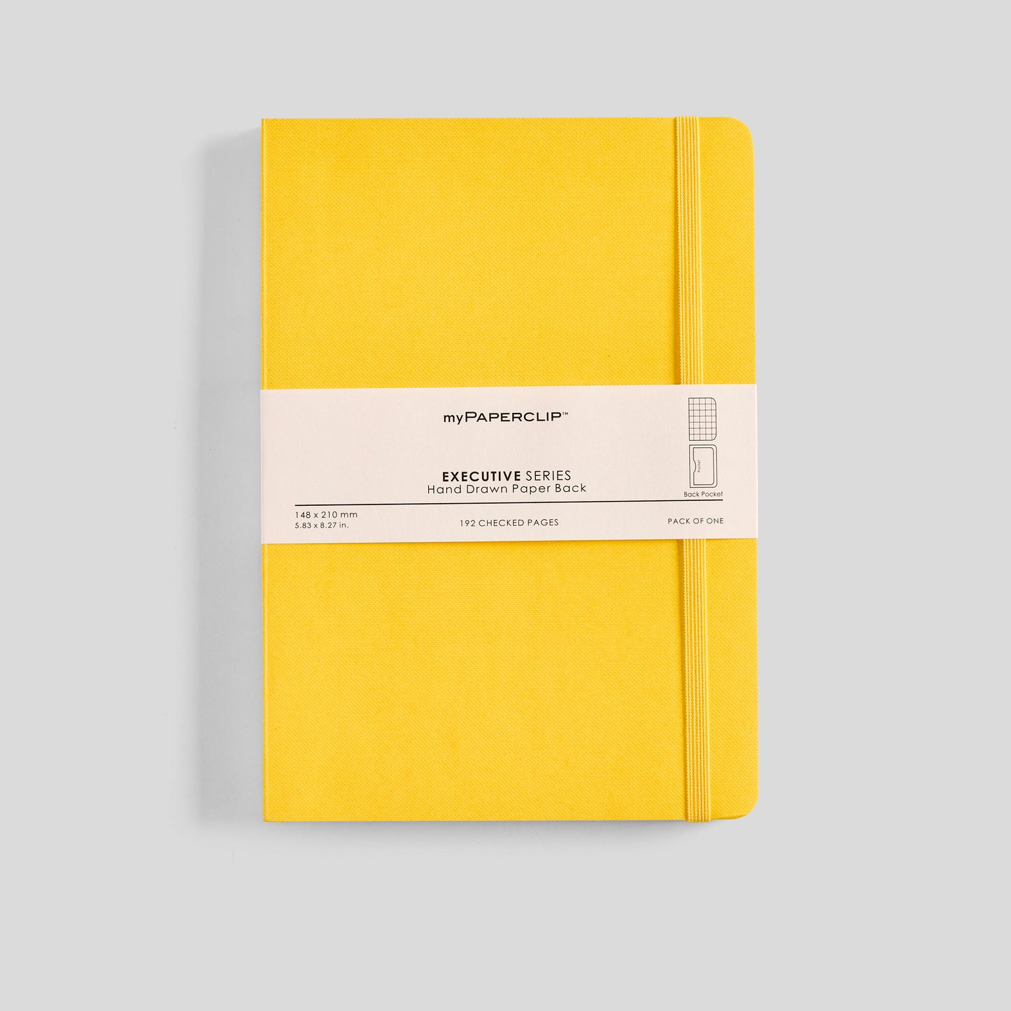 Executive Series Notebook - A5 (With Back Pocket)