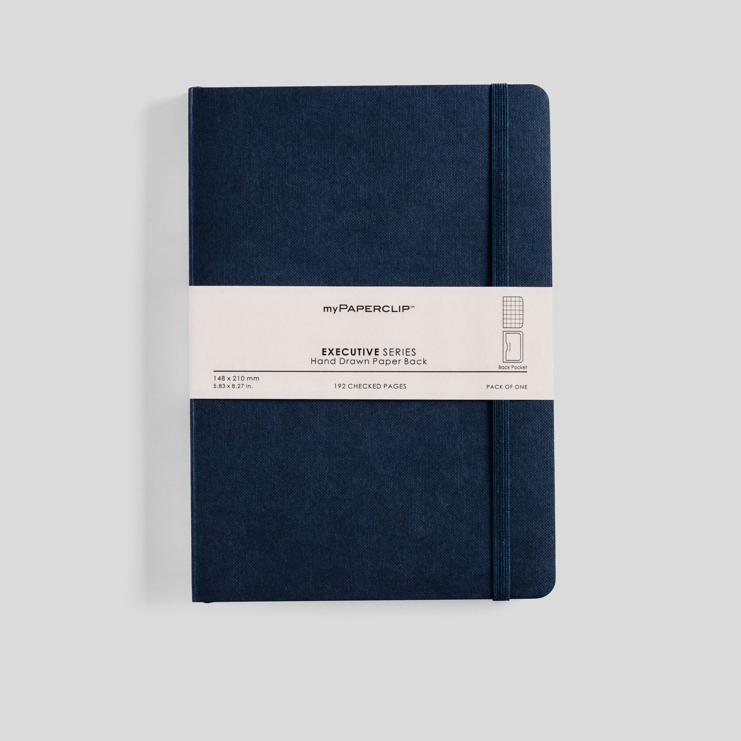 Executive Series Notebook - A5 (With Back Pocket)