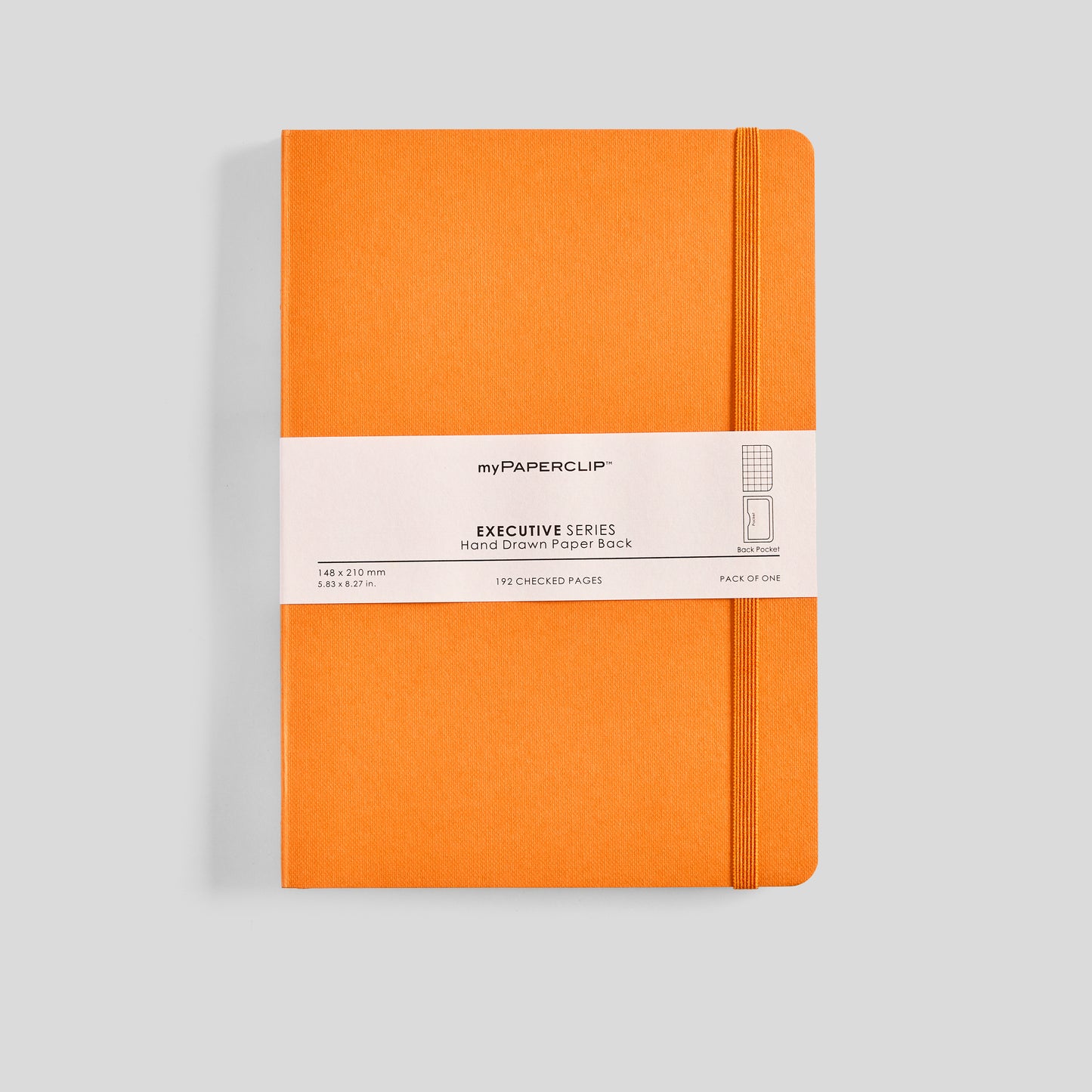 Executive Series Notebook - A5 (With Back Pocket)