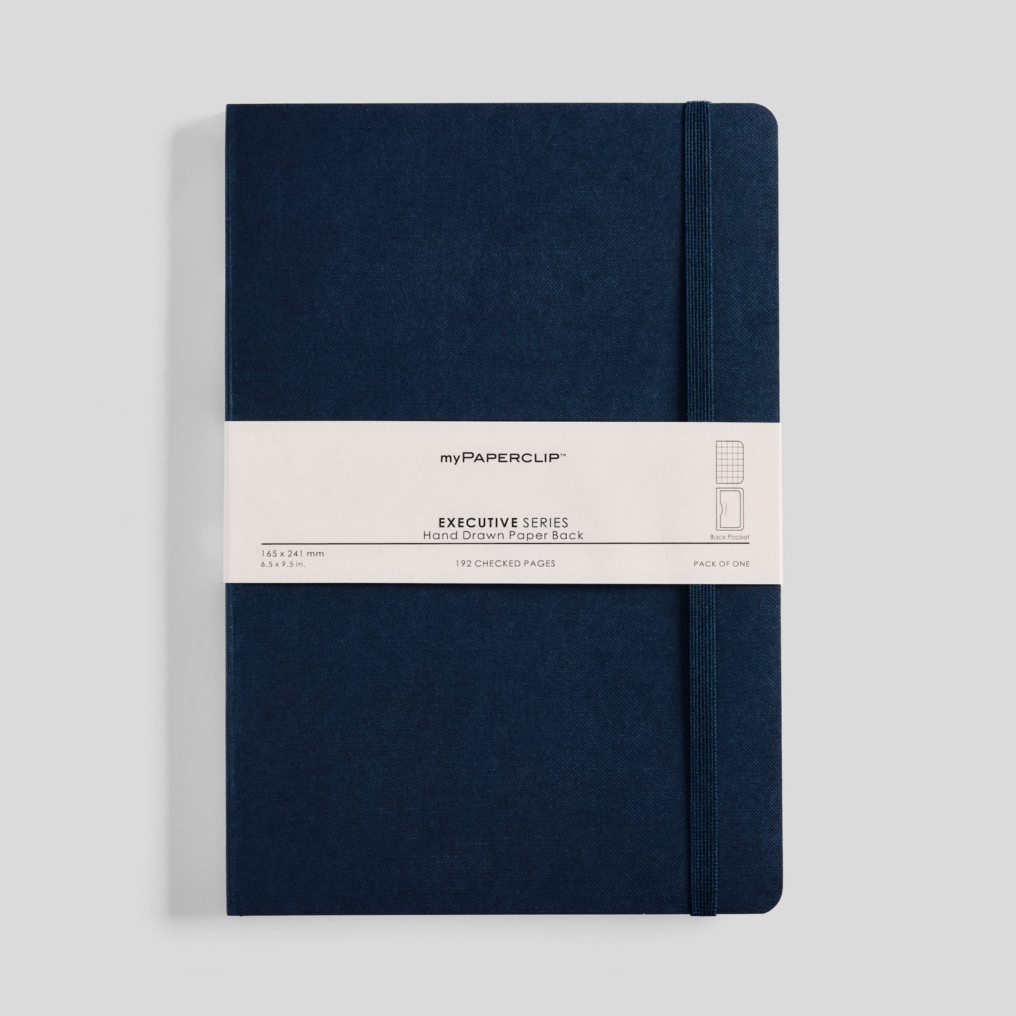 Executive Series Notebook - L (With Back Pocket)