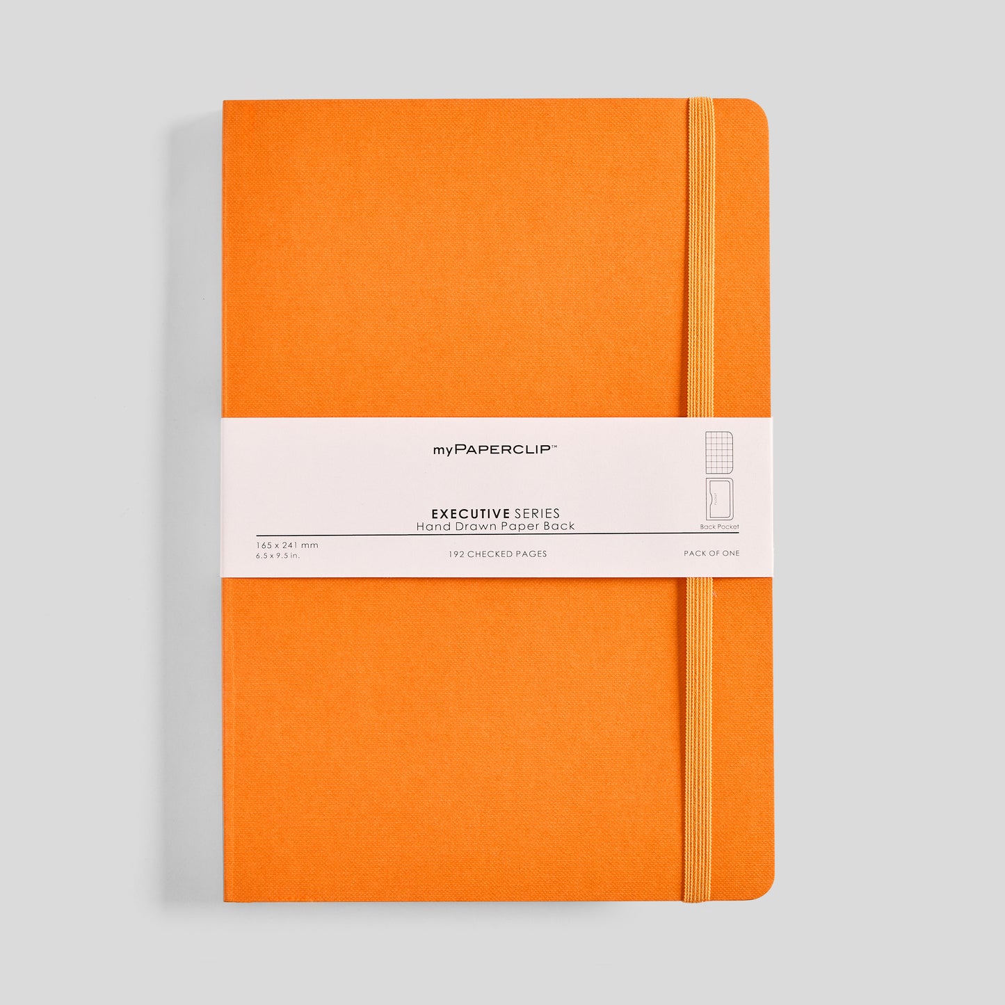 Executive Series Notebook - L (With Back Pocket)