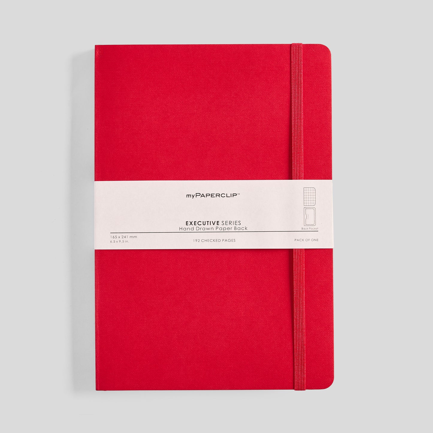 Executive Series Notebook - L (With Back Pocket)