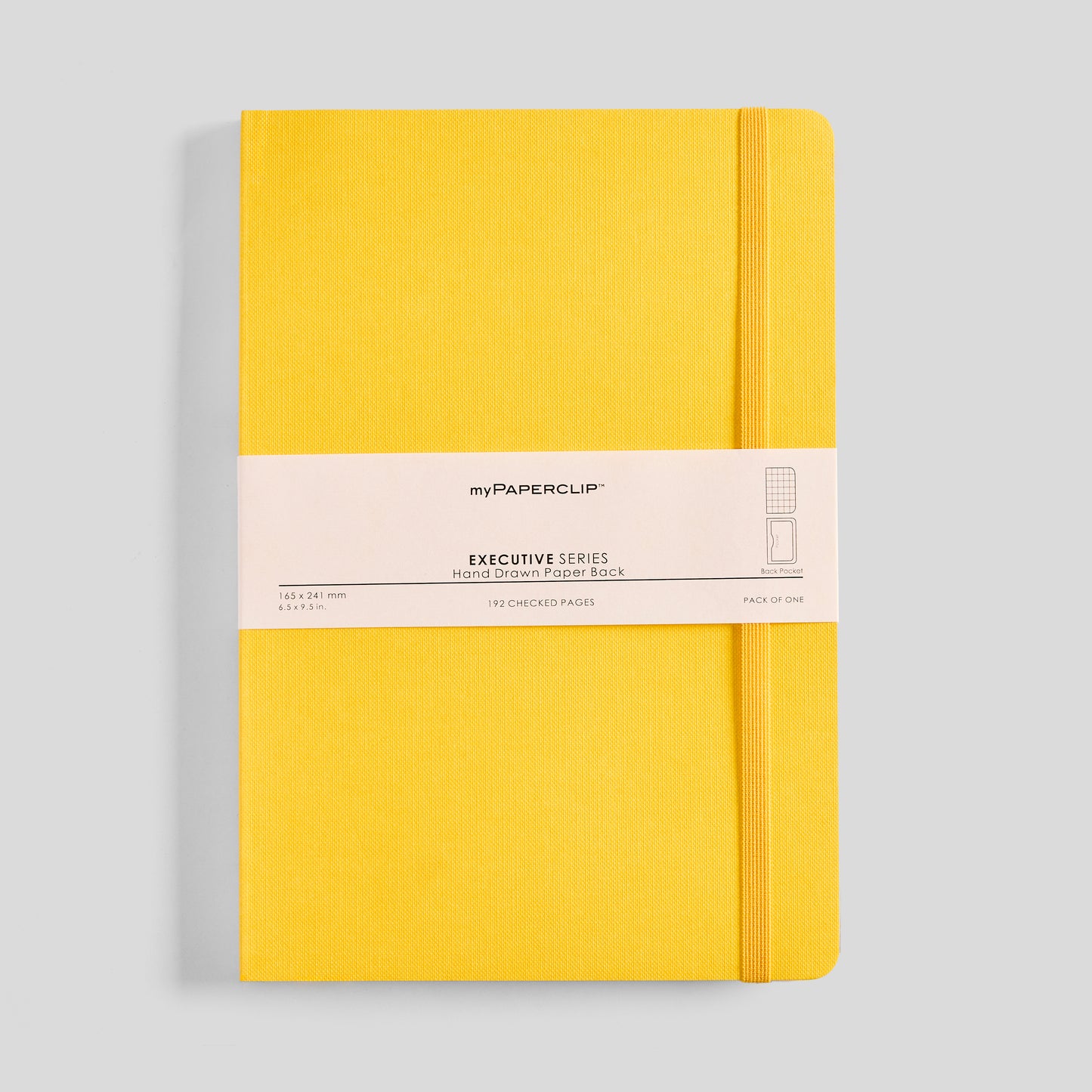 Executive Series Notebook - L (With Back Pocket)