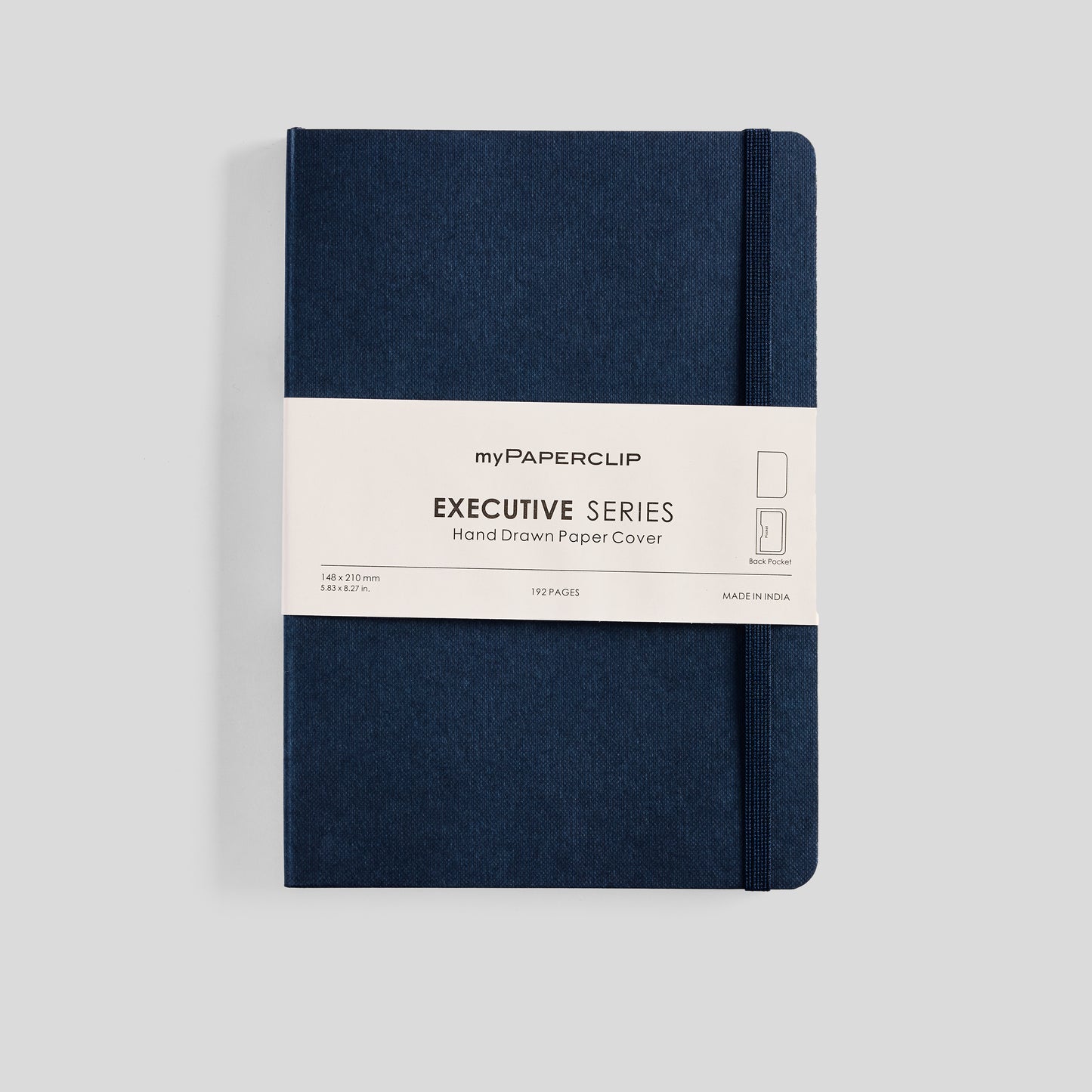 Executive Series Notebook - A5 (With Back Pocket)