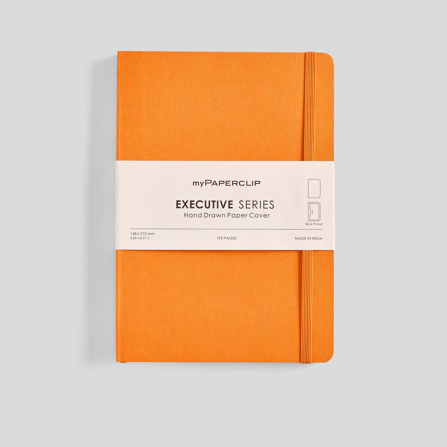 Executive Series Notebook - A5 (With Back Pocket)