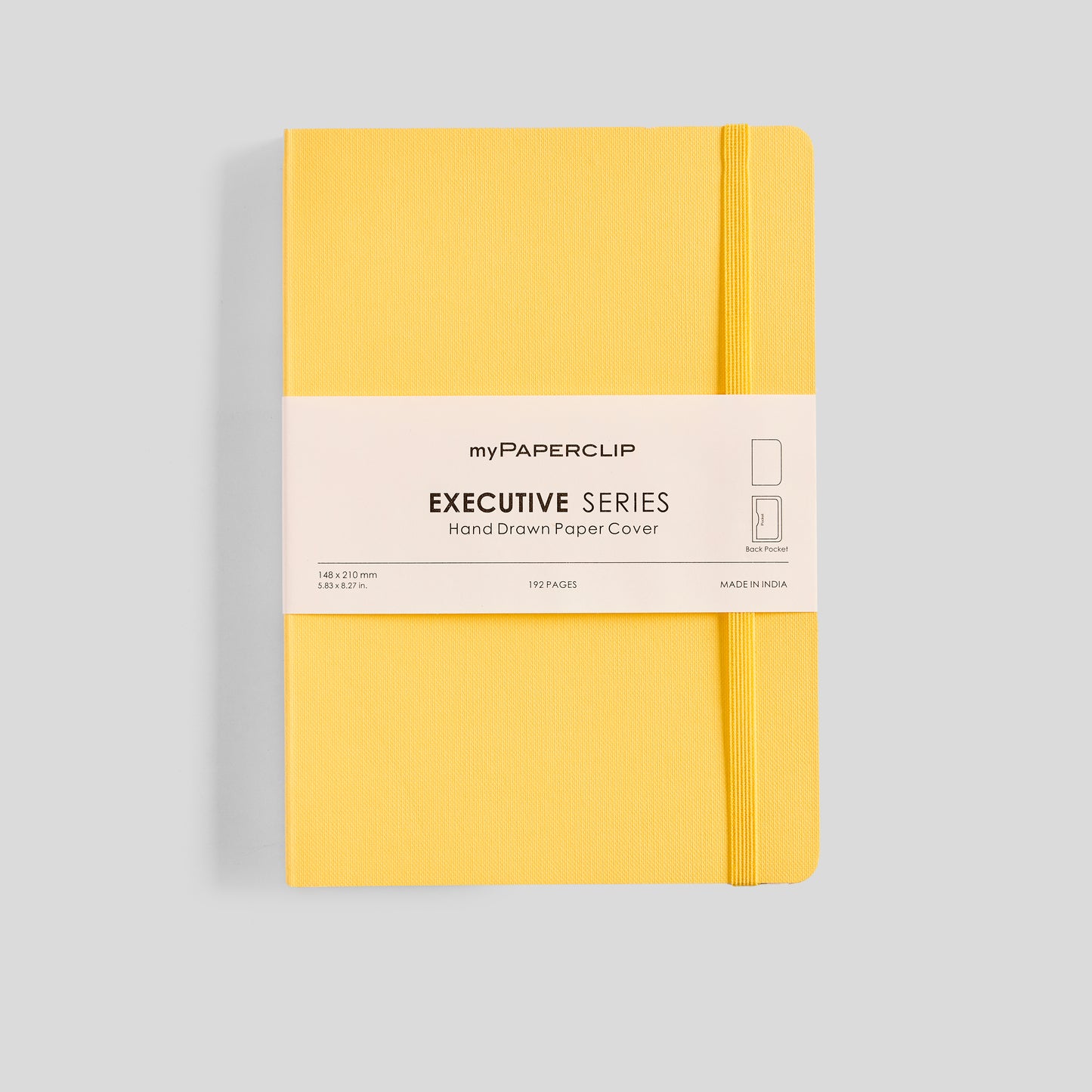 Executive Series Notebook - A5 (With Back Pocket)