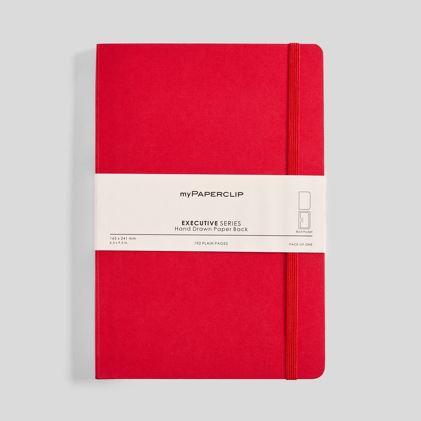 Executive Series Notebook - L (With Back Pocket)