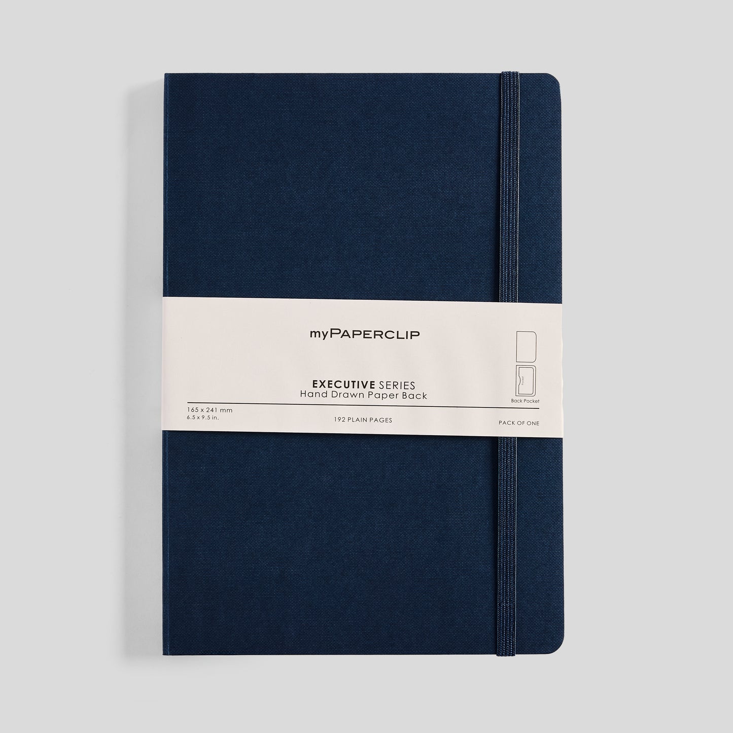 Executive Series Notebook - L (With Back Pocket)