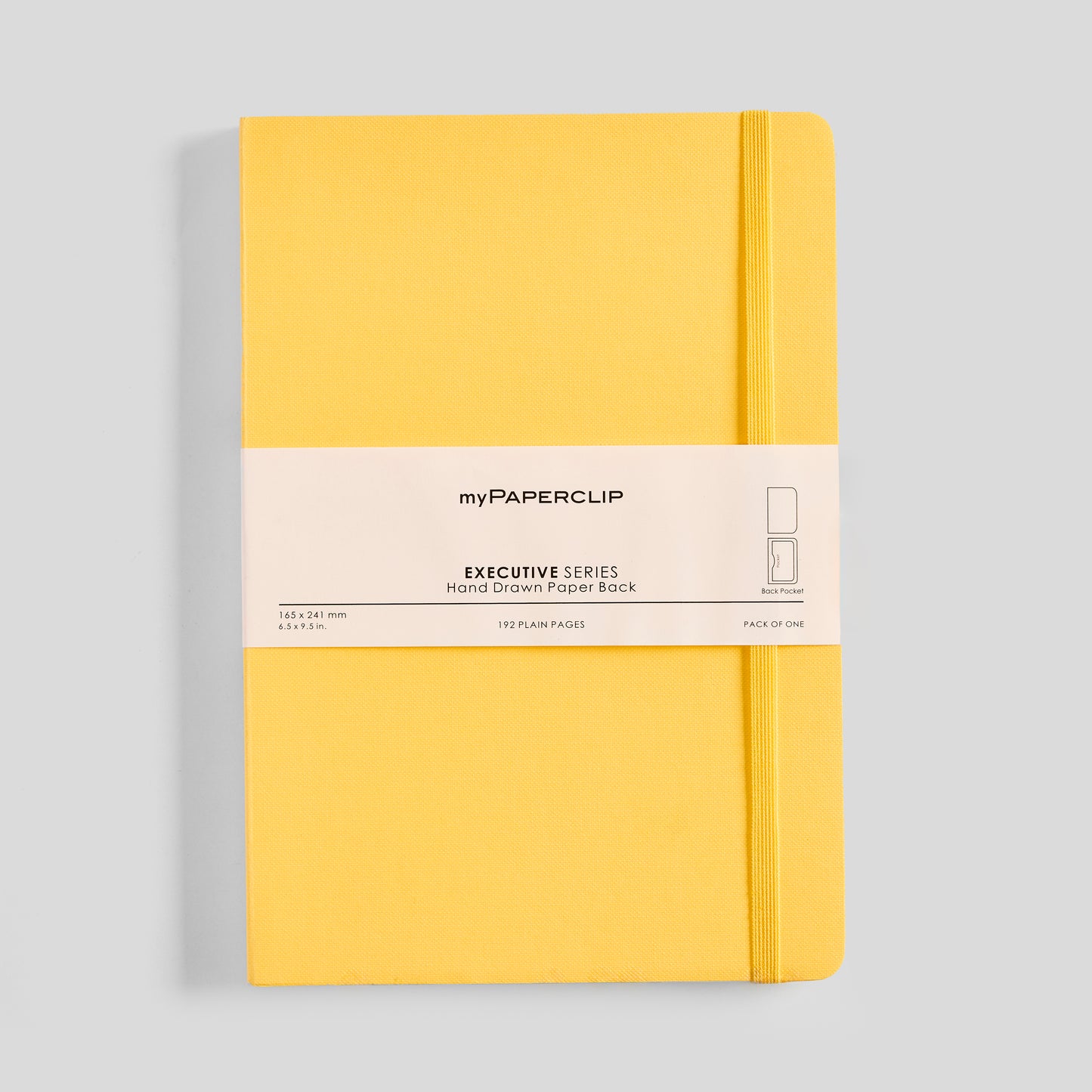 Executive Series Notebook - L (With Back Pocket)