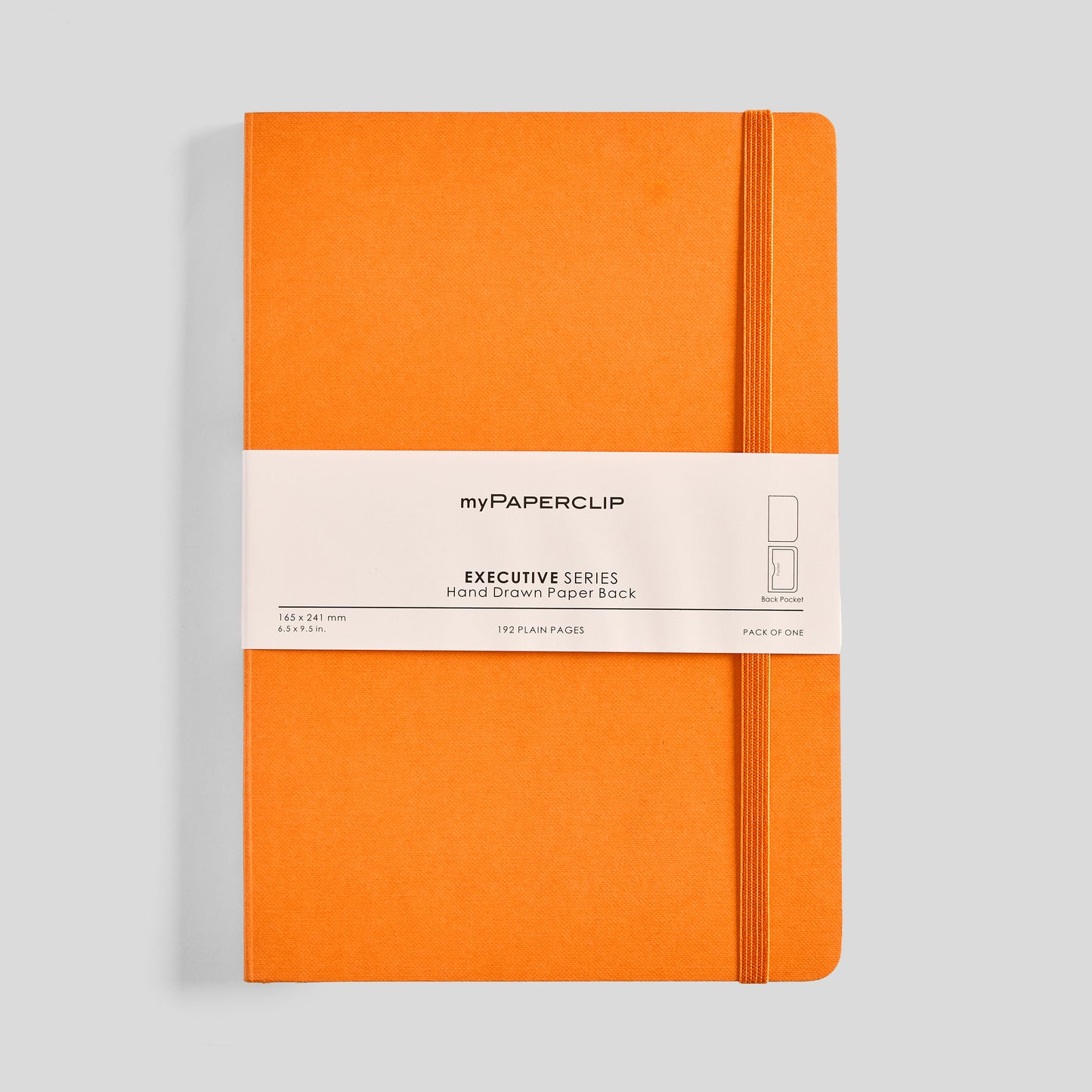 Executive Series Notebook - L (With Back Pocket)