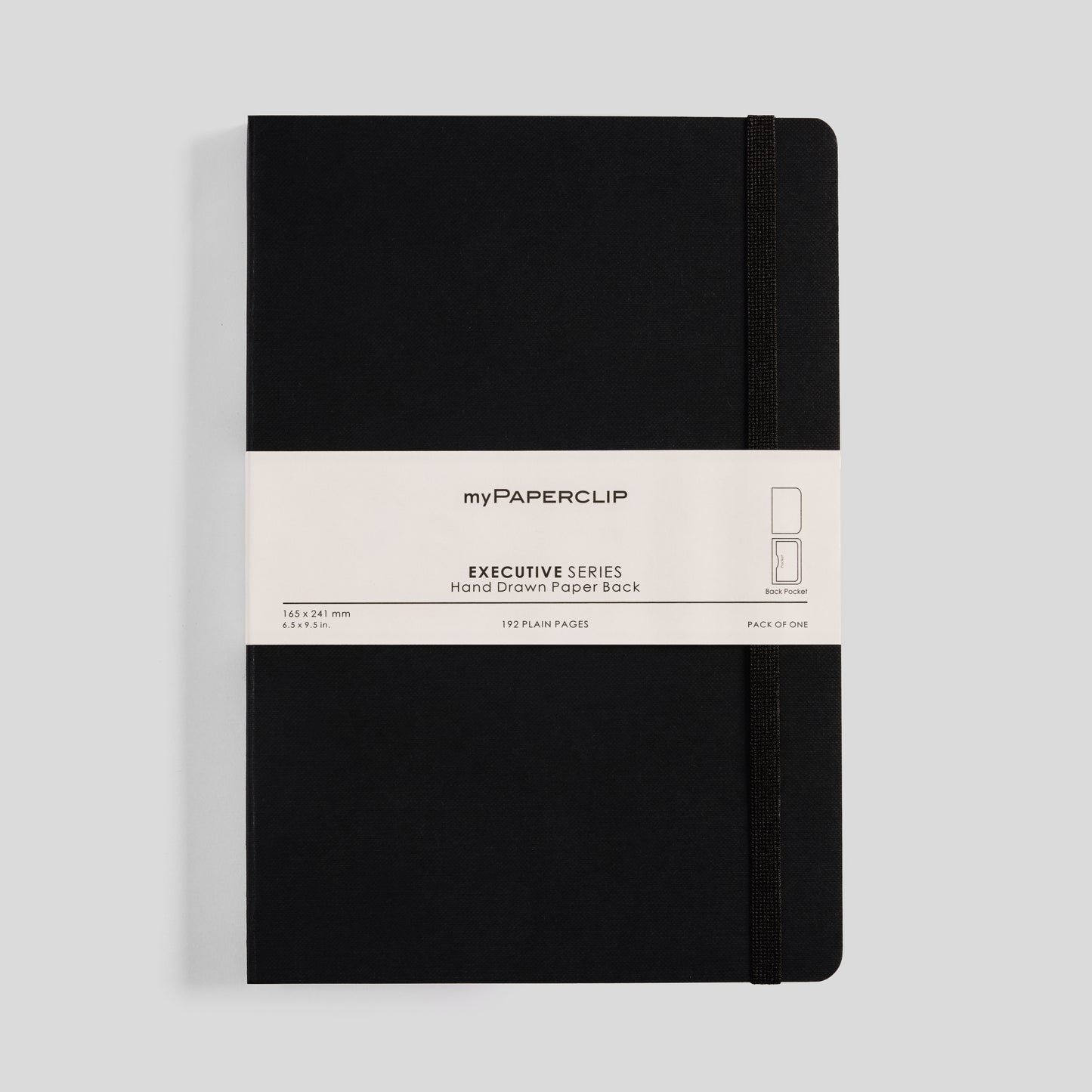 Executive Series Notebook - L (With Back Pocket)