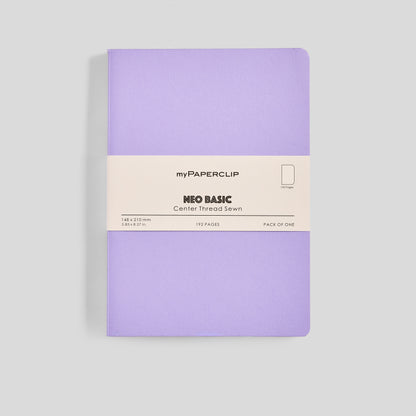 Neo Basic Center Thread Sewn Notebook - A5