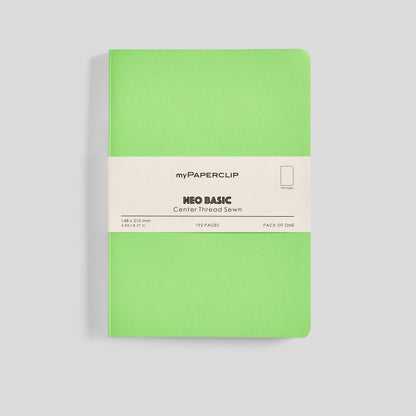 Neo Basic Center Thread Sewn Notebook - A5