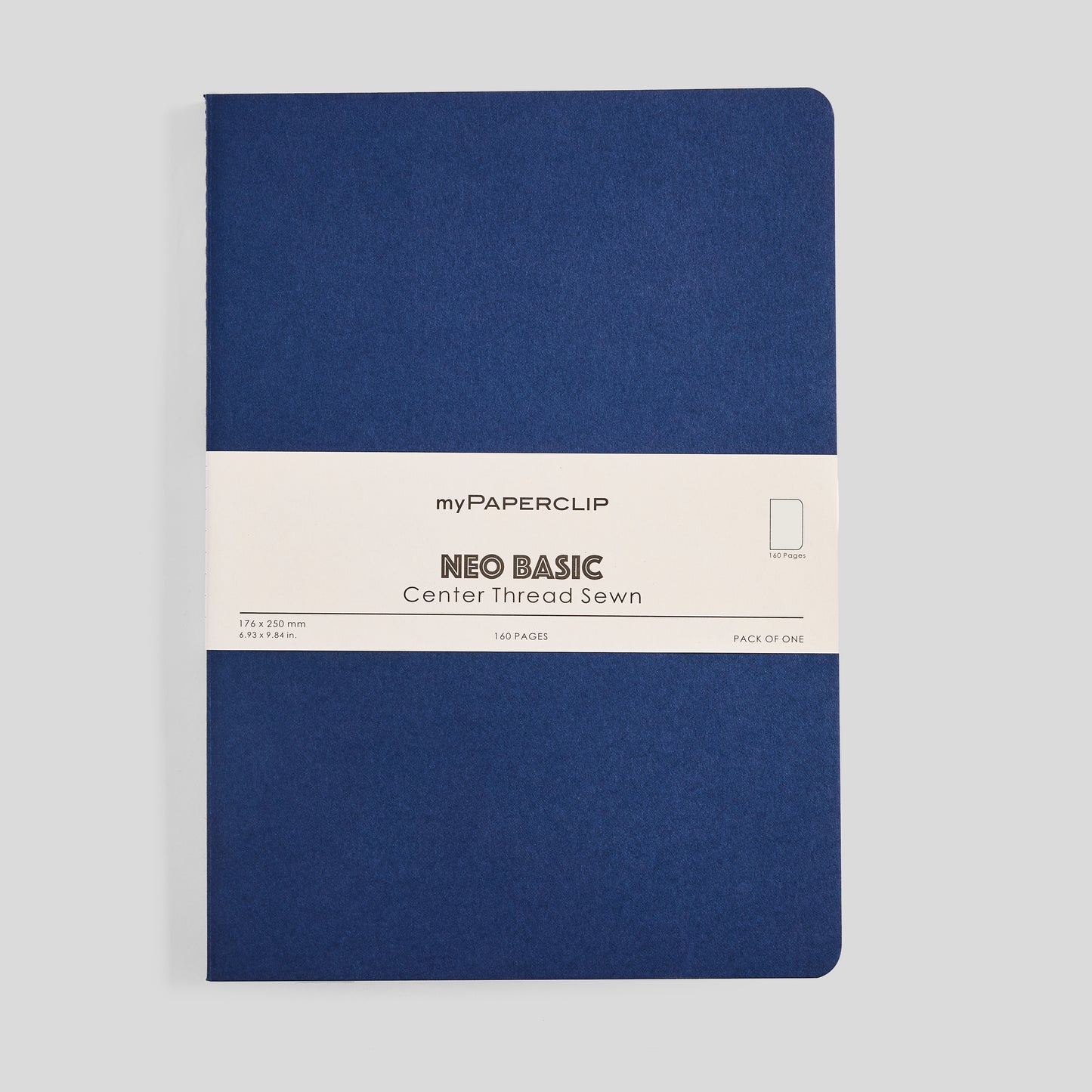 Neo Basic Center Thread Sewn Notebook - B5
