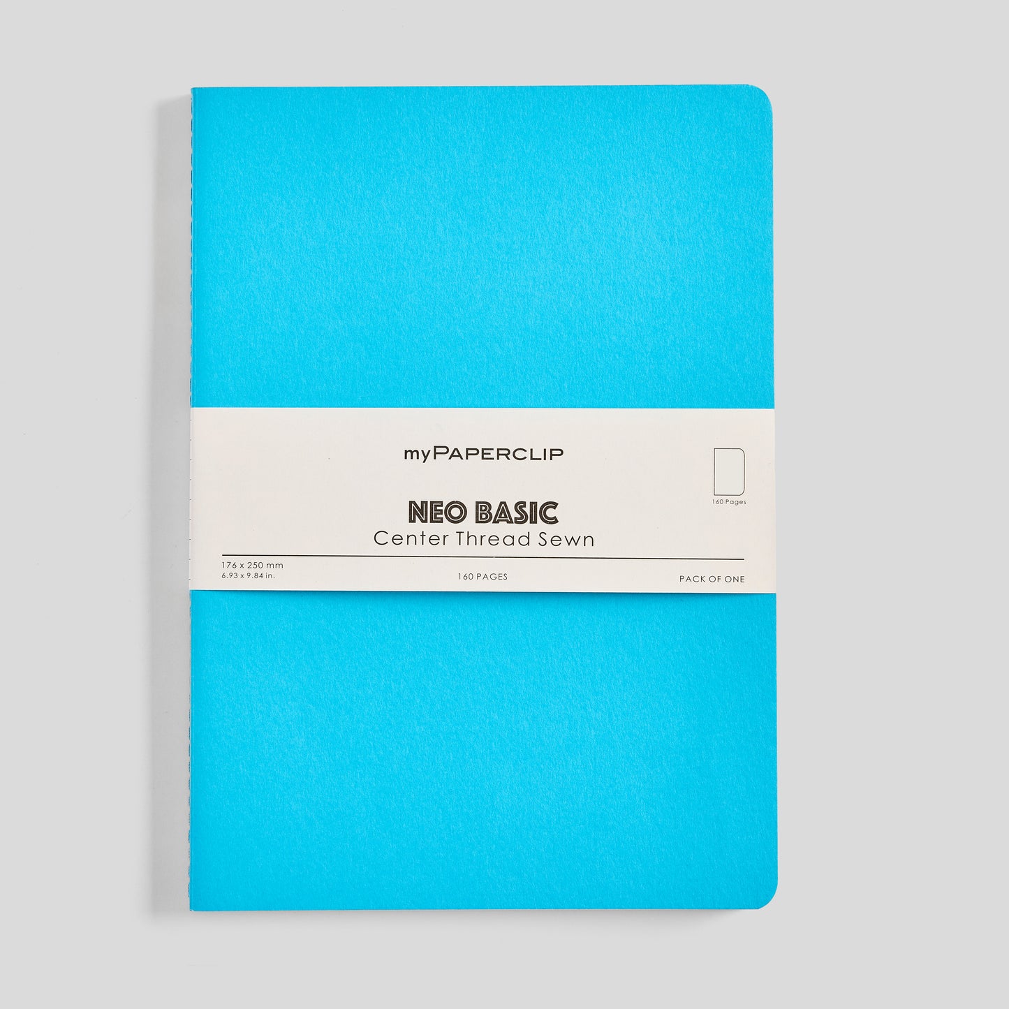 Neo Basic Center Thread Sewn Notebook - B5