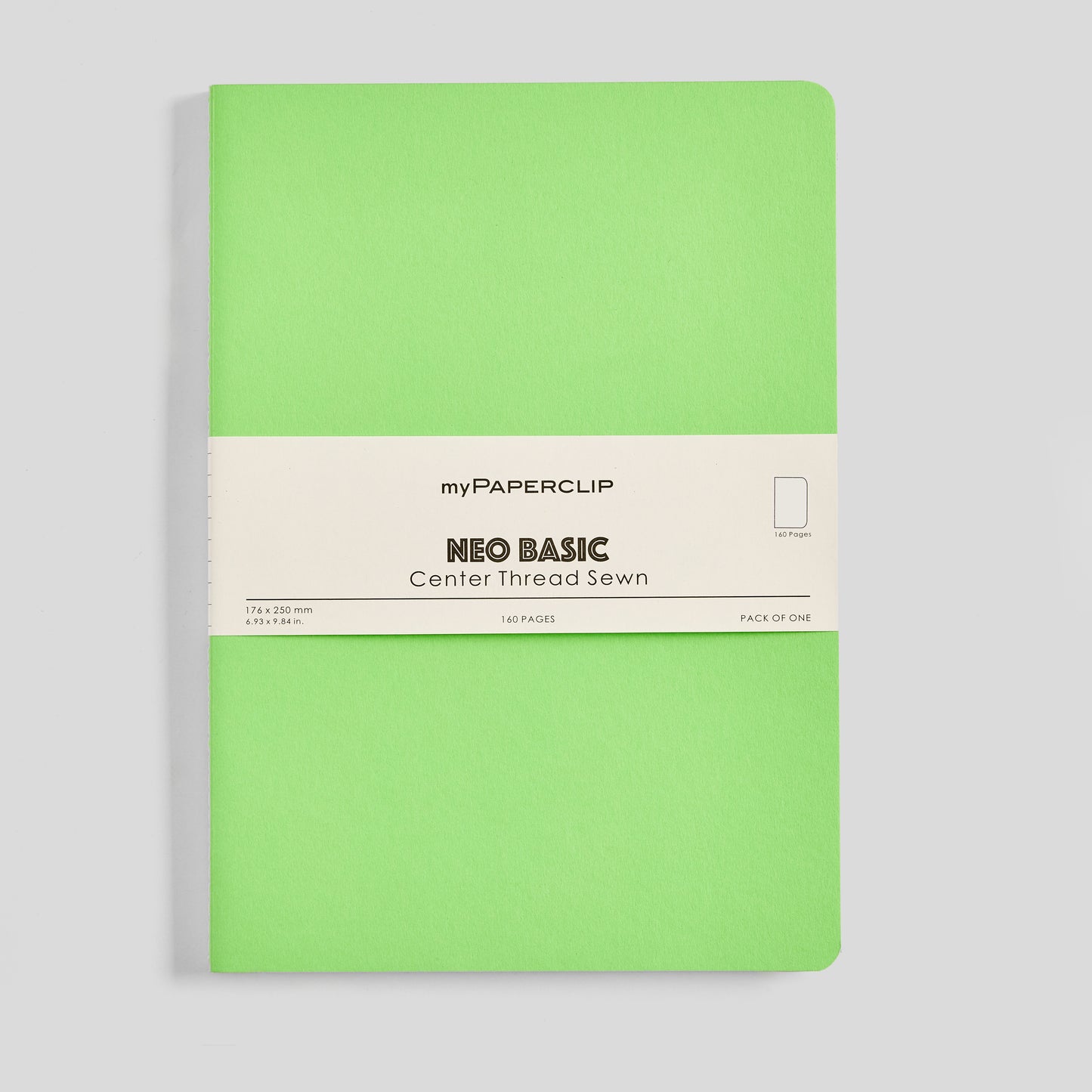 Neo Basic Center Thread Sewn Notebook - B5