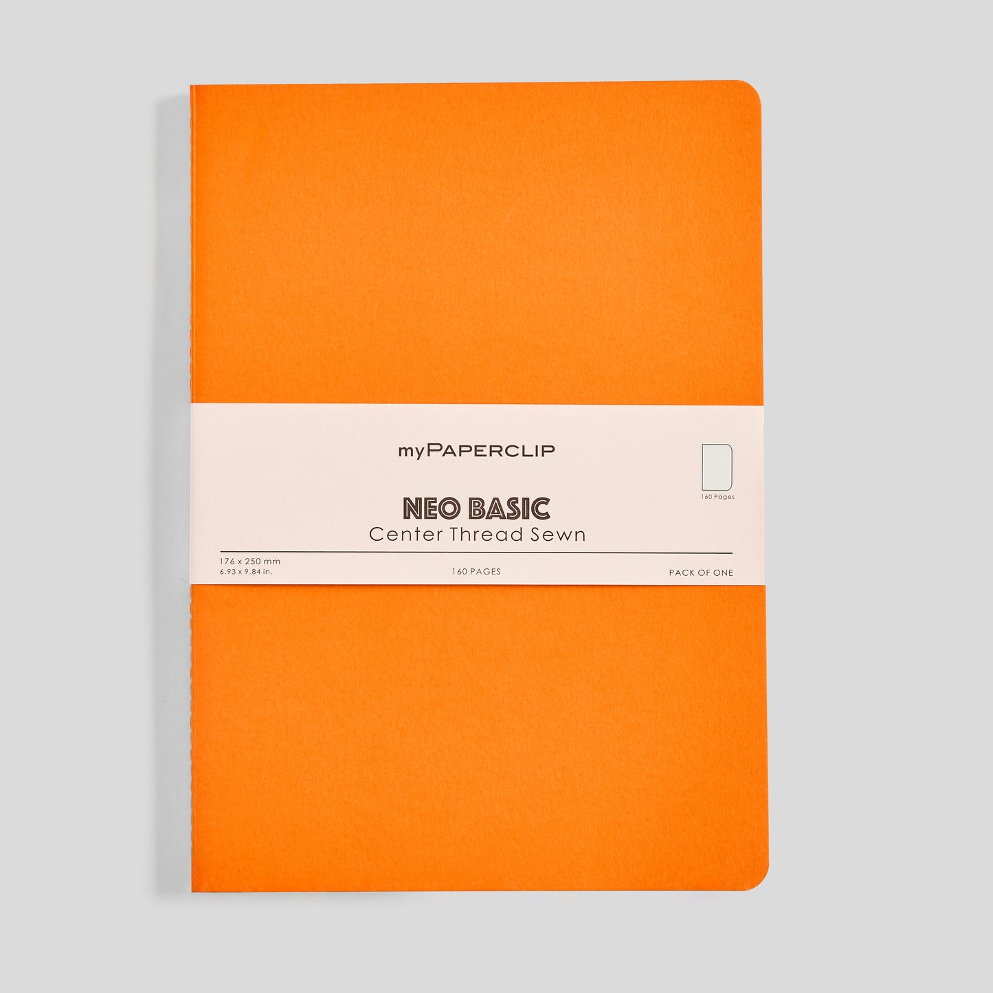 Neo Basic Center Thread Sewn Notebook - B5