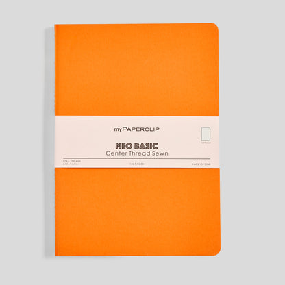 Neo Basic Center Thread Sewn Notebook - B5