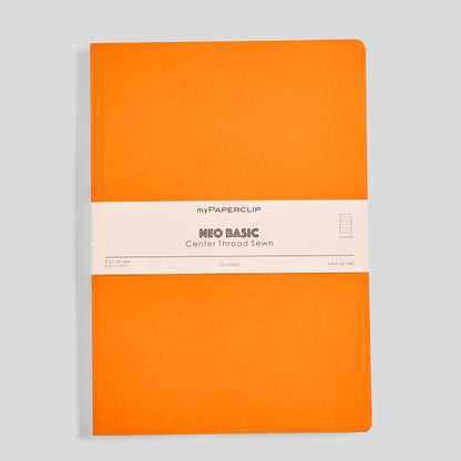 Neo Basic Center Thread Sewn Notebook - A4
