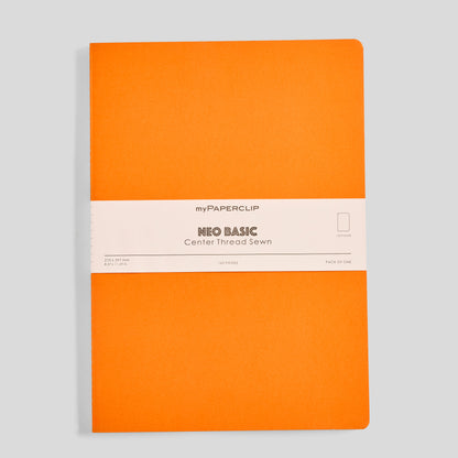 Neo Basic Center Thread Sewn Notebook - A4