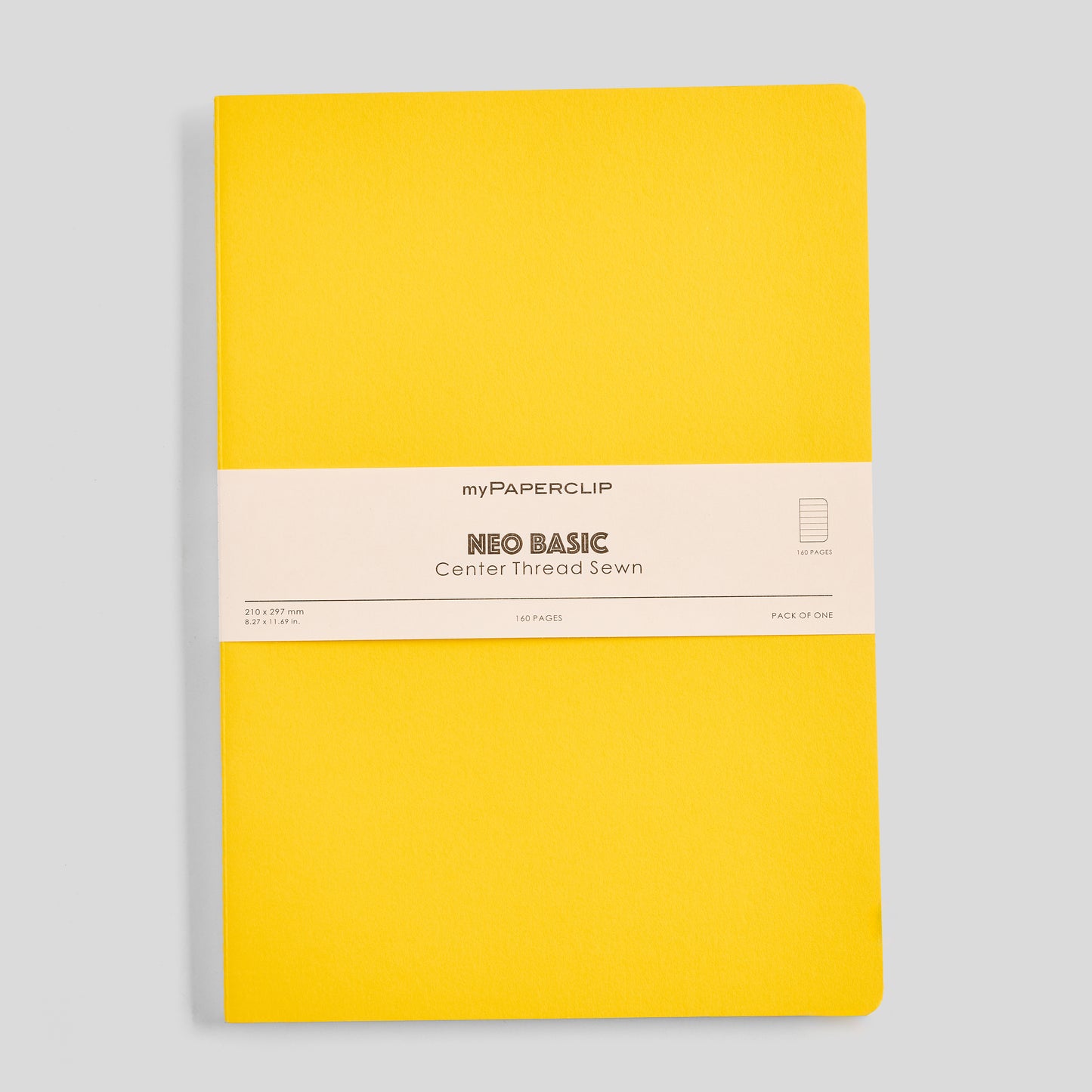 Neo Basic Center Thread Sewn Notebook - A4