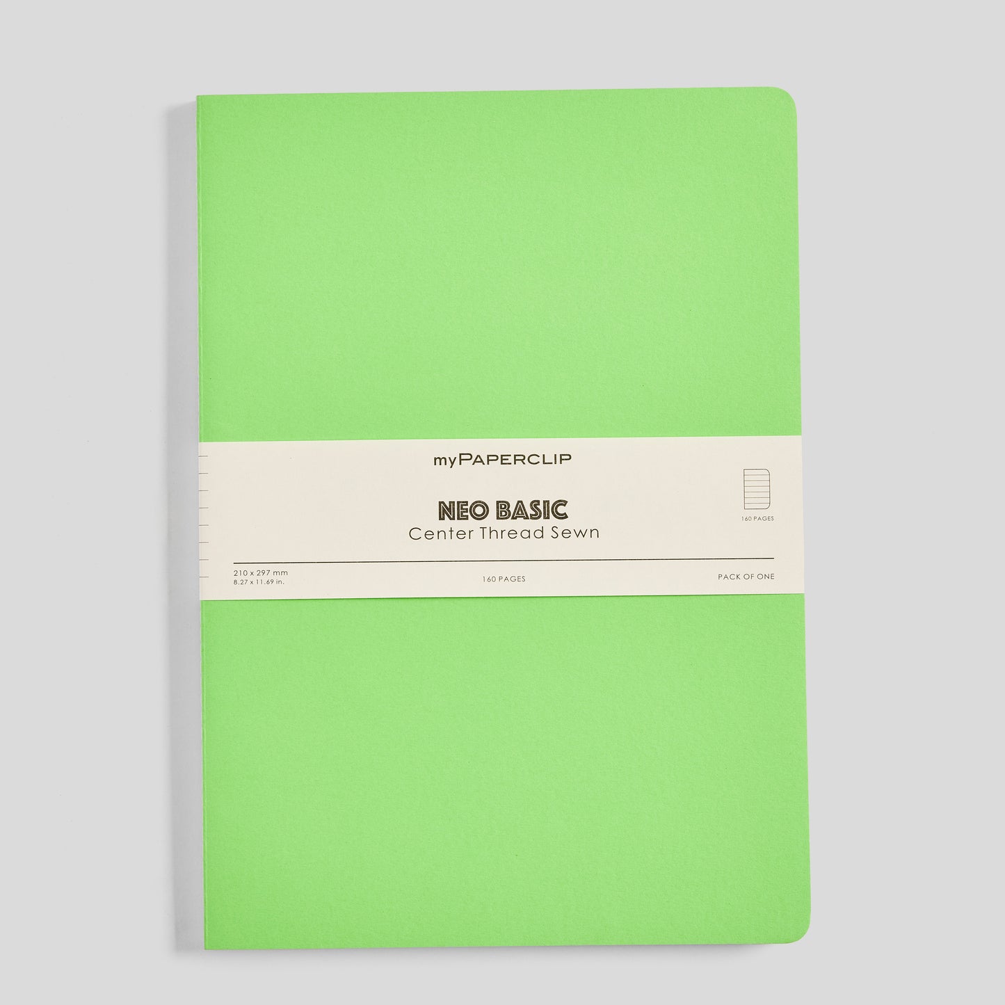 Neo Basic Center Thread Sewn Notebook - A4