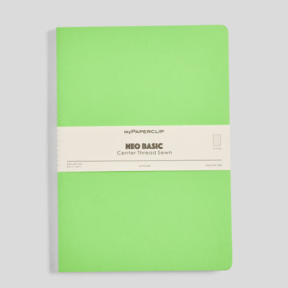 Neo Basic Center Thread Sewn Notebook - A4