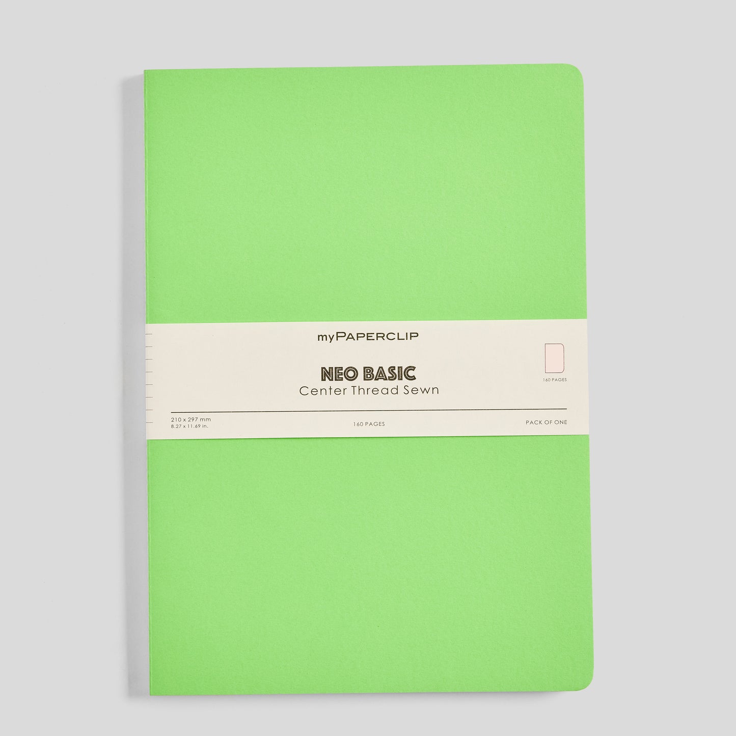 Neo Basic Center Thread Sewn Notebook - A4