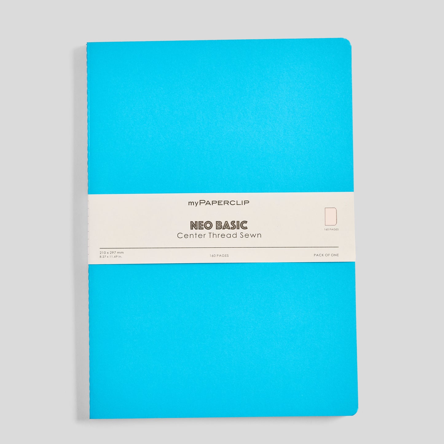Neo Basic Center Thread Sewn Notebook - A4