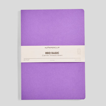 Neo Basic Center Thread Sewn Notebook - A4