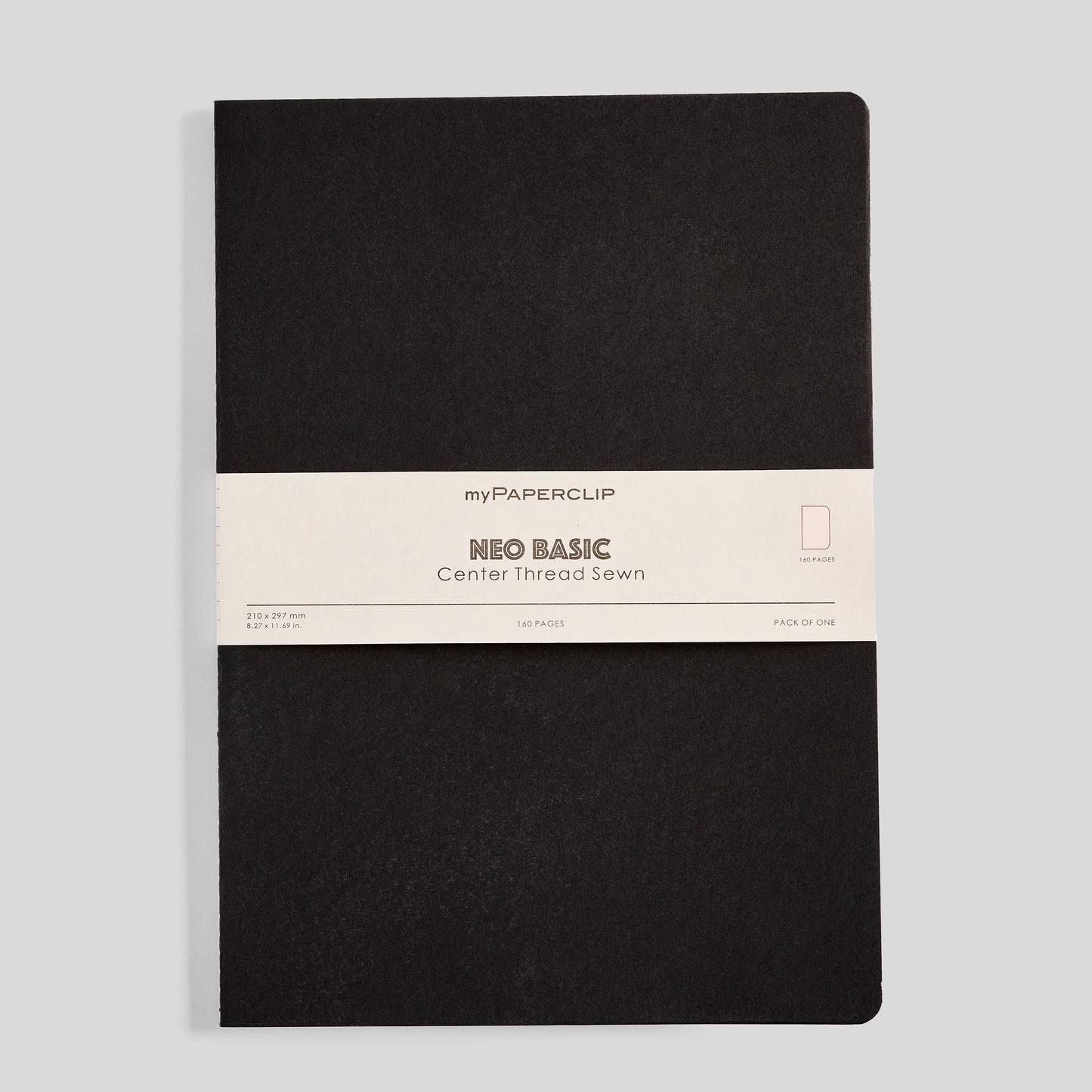 Neo Basic Center Thread Sewn Notebook - A4