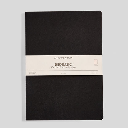 Neo Basic Center Thread Sewn Notebook - A4