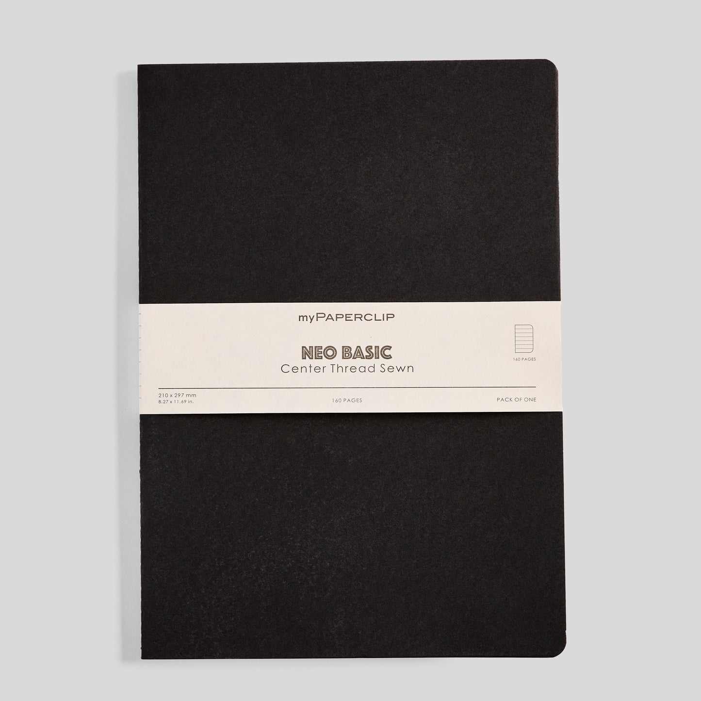 Neo Basic Center Thread Sewn Notebook - A4