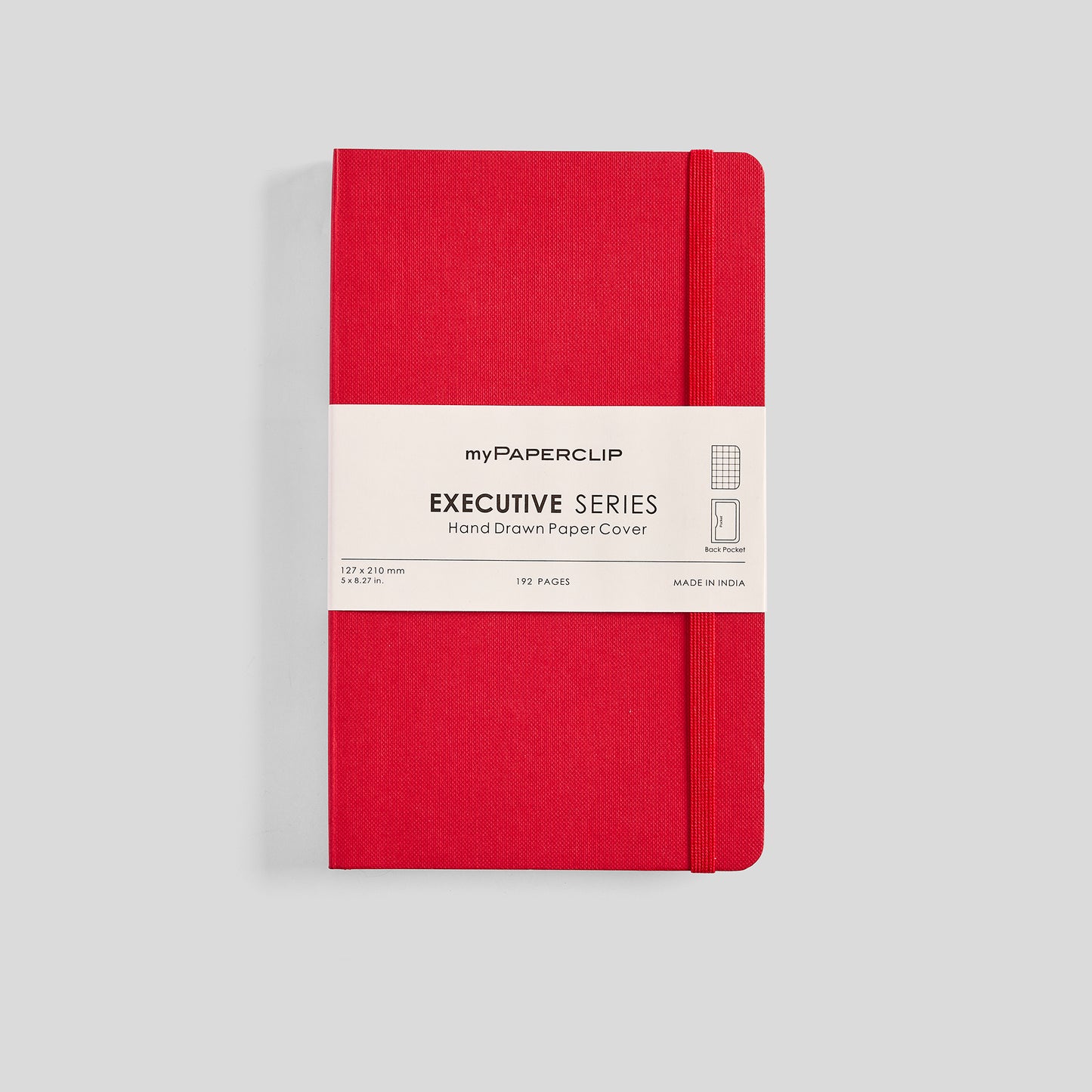 Executive Series Notebook - M (With Back Pocket)